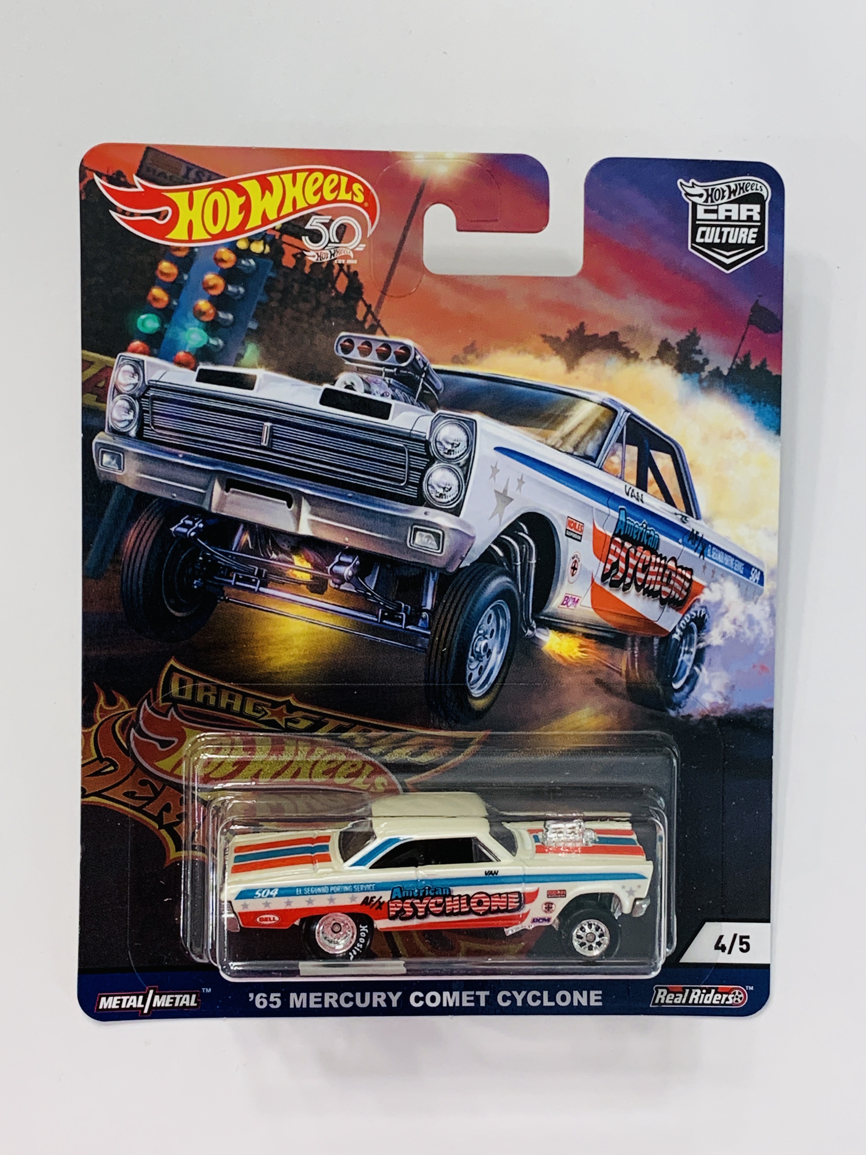 Hot Wheels Drag Strip Demons '65 Mercury Comet Cyclone