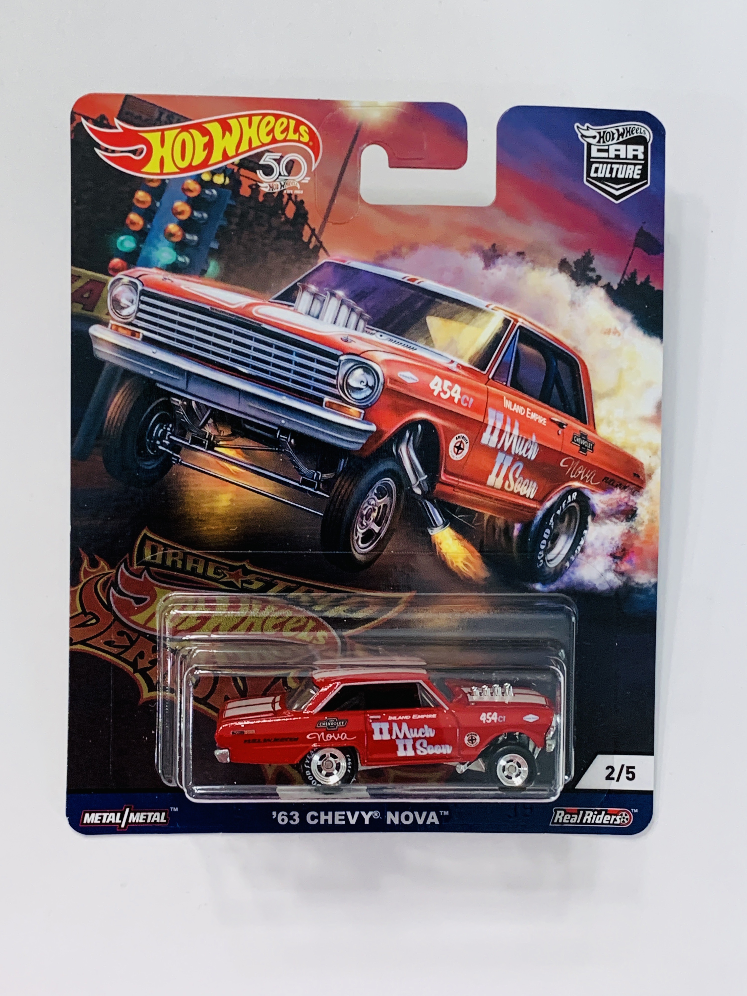 Hot Wheels Drag Strip Demons '63 Chevy Nova