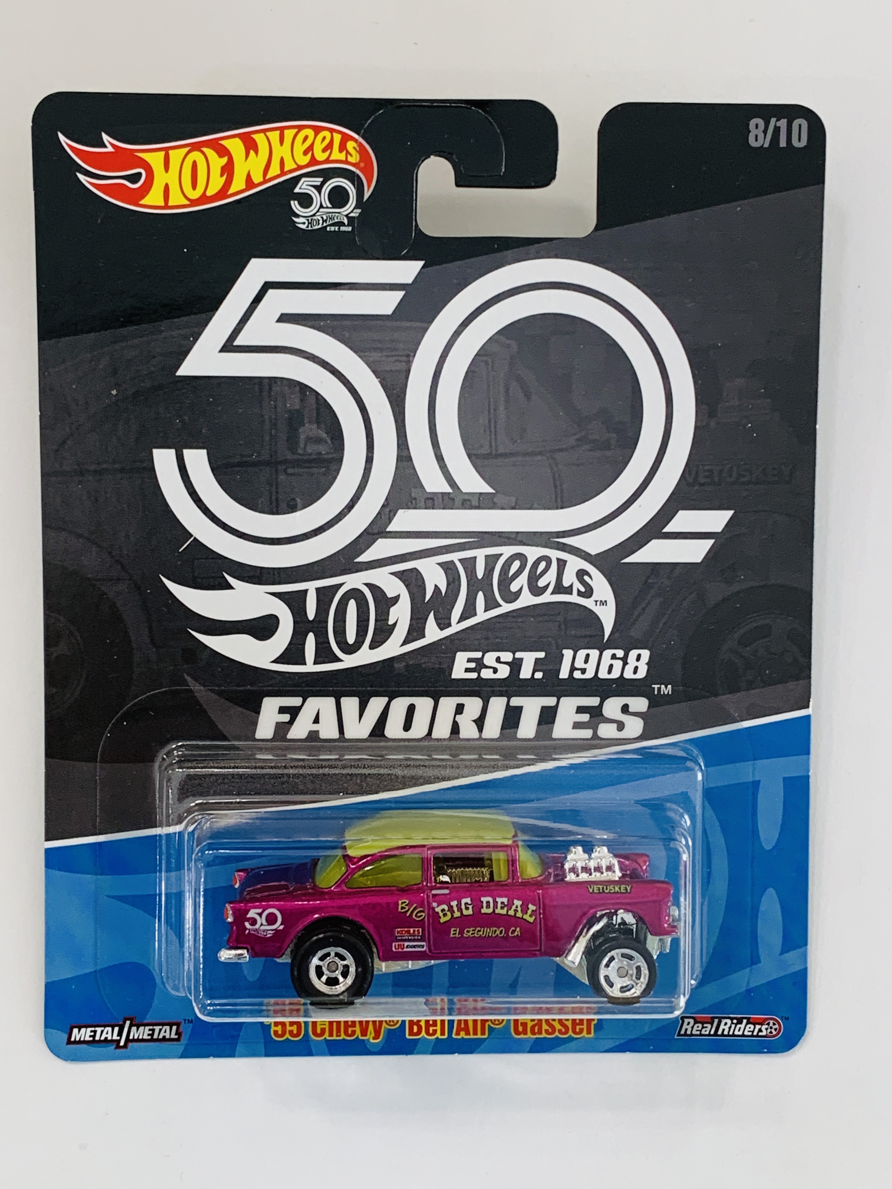 Hot Wheels 50th Favorites '55 Chevy Bel Air Gasser