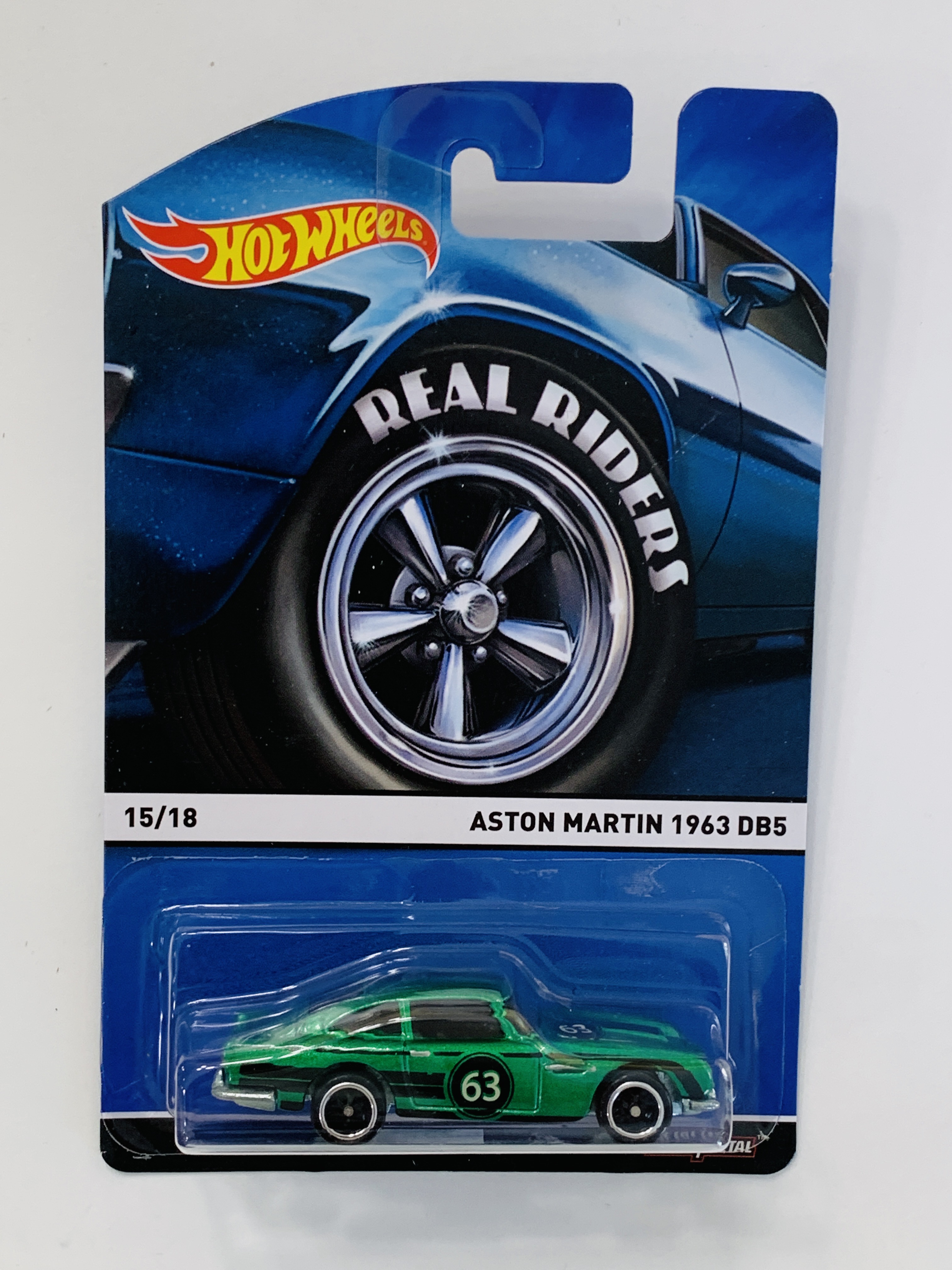 Hot Wheels Real Riders Aston Martin 1963 DB5