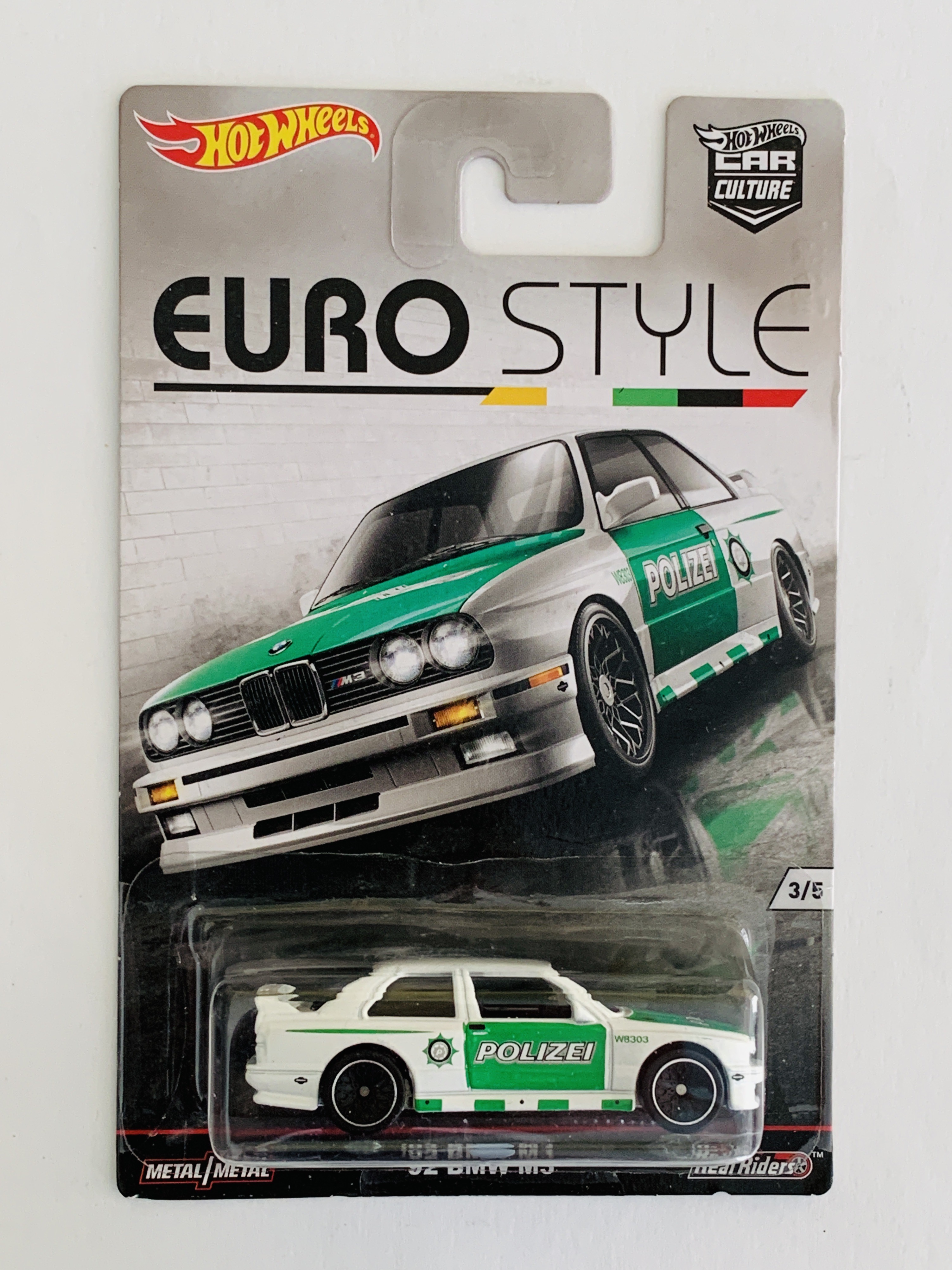 Hot Wheels Car Culture Euro Style '92 BMW M3