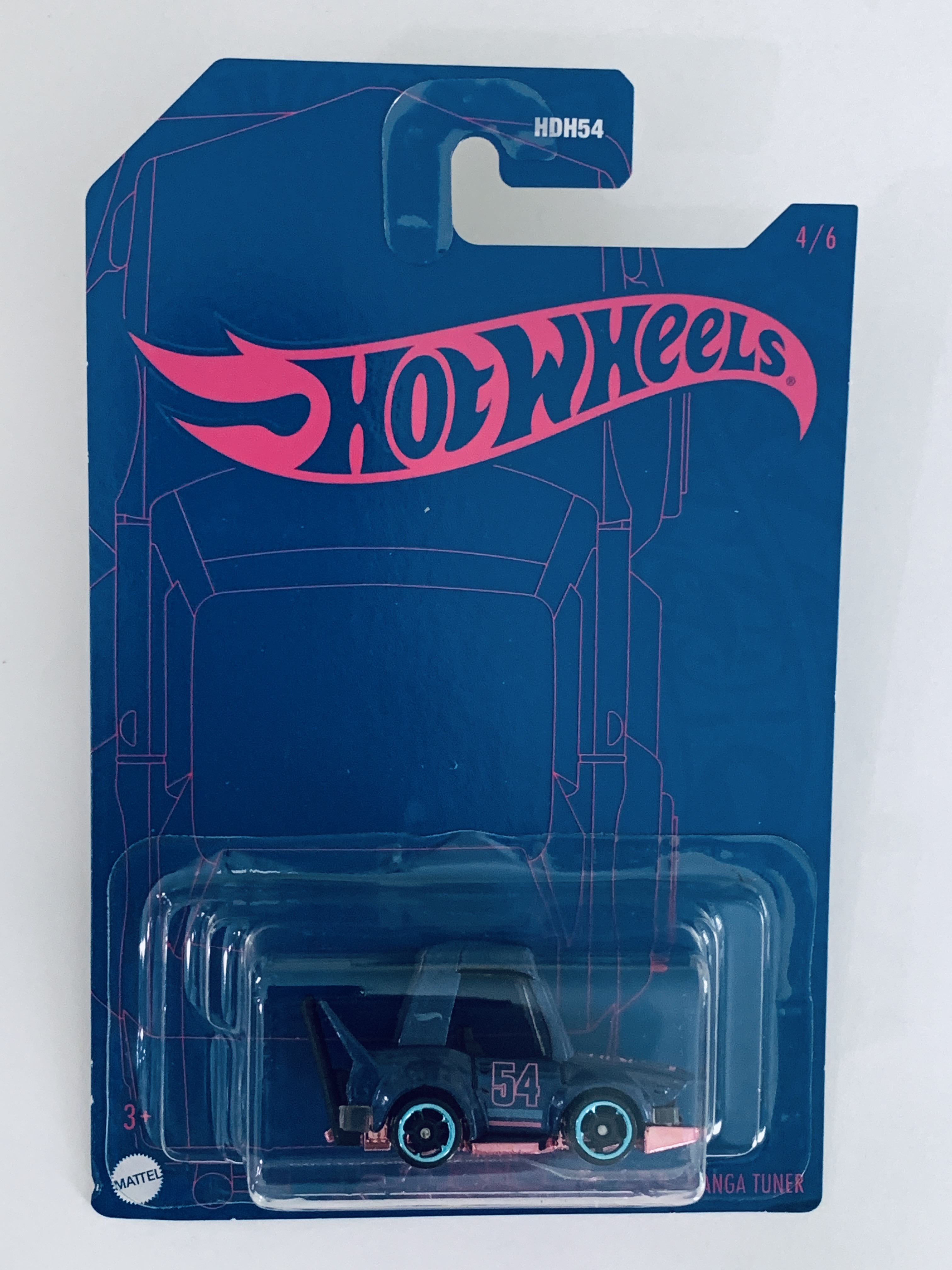 Hot Wheels 54th Anniversary Pearl & Chrome Manga Tuner