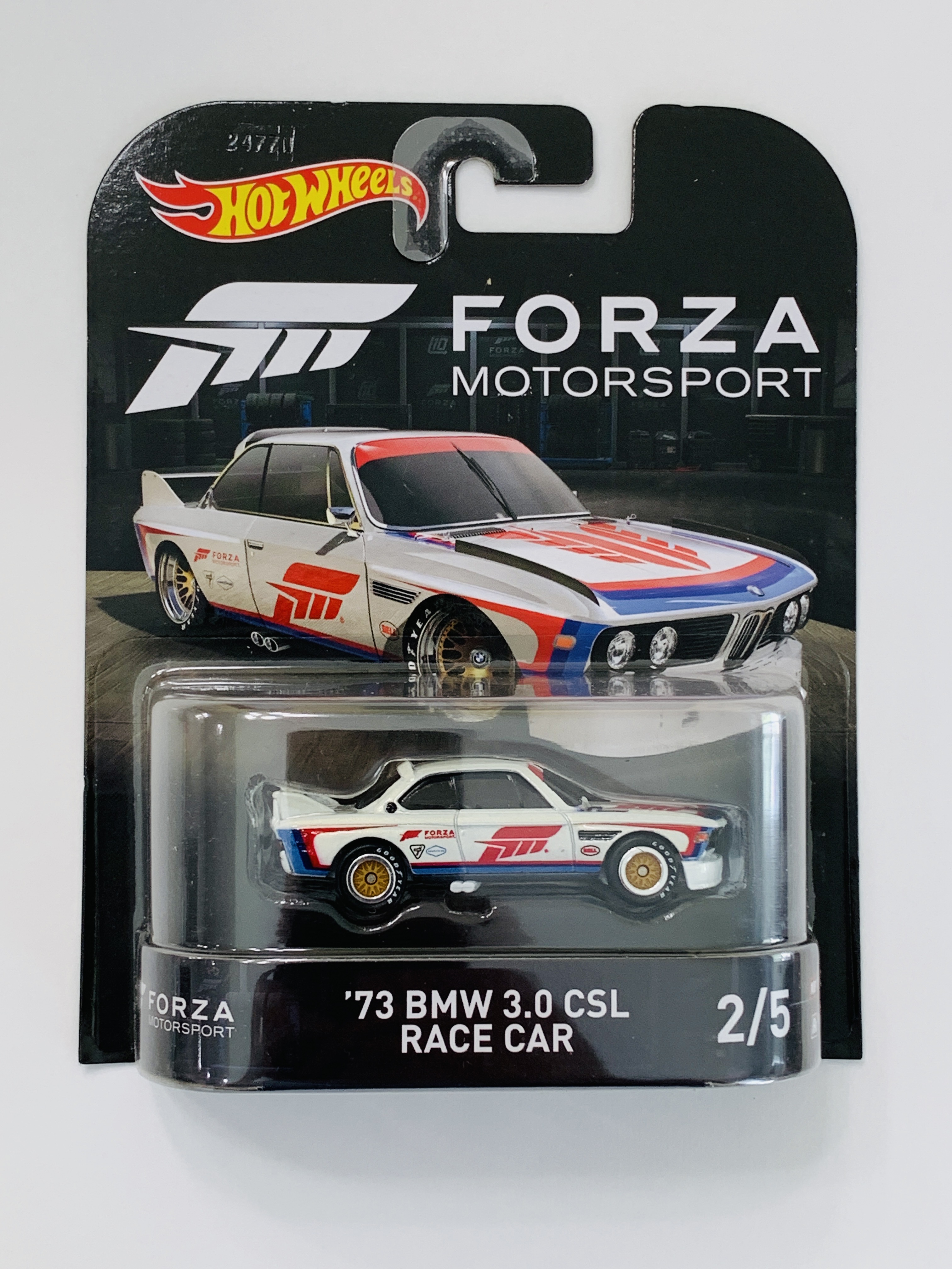 Hot Wheels Forza Motorsport '73 BMW 3.0 CSL Race Car