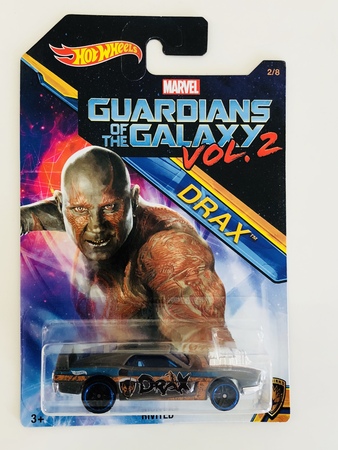 Hot Wheels Guardians Of The Galaxy Drax Rivited