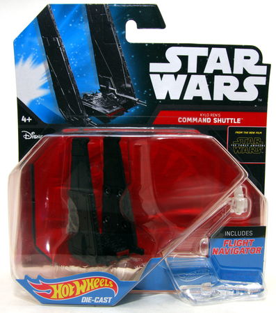 Hot Wheels Kylo Ren's Command Shuttle With Flight Navigator