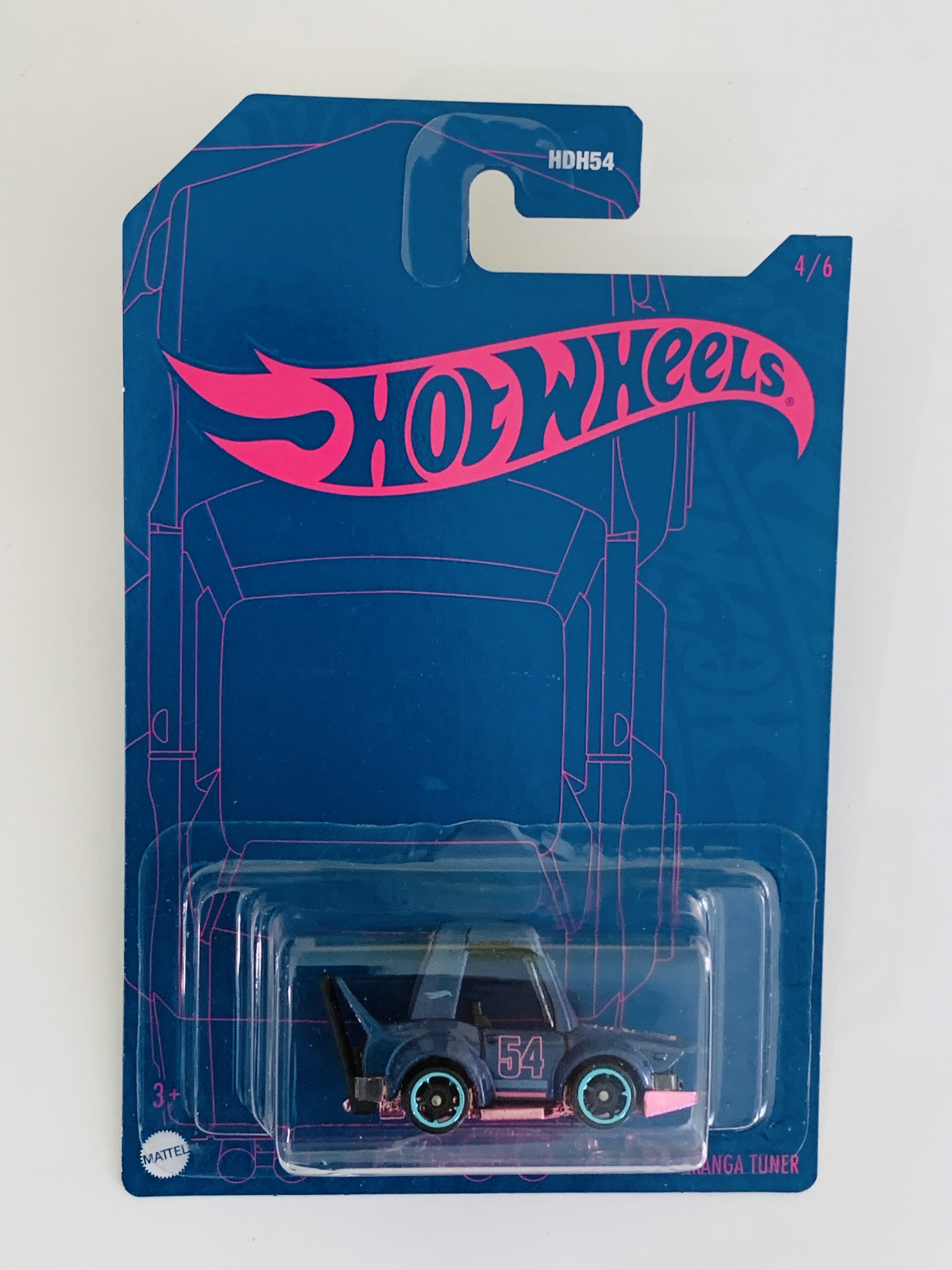 Hot Wheels 54th Anniversary Pearl & Chrome Manga Tuner