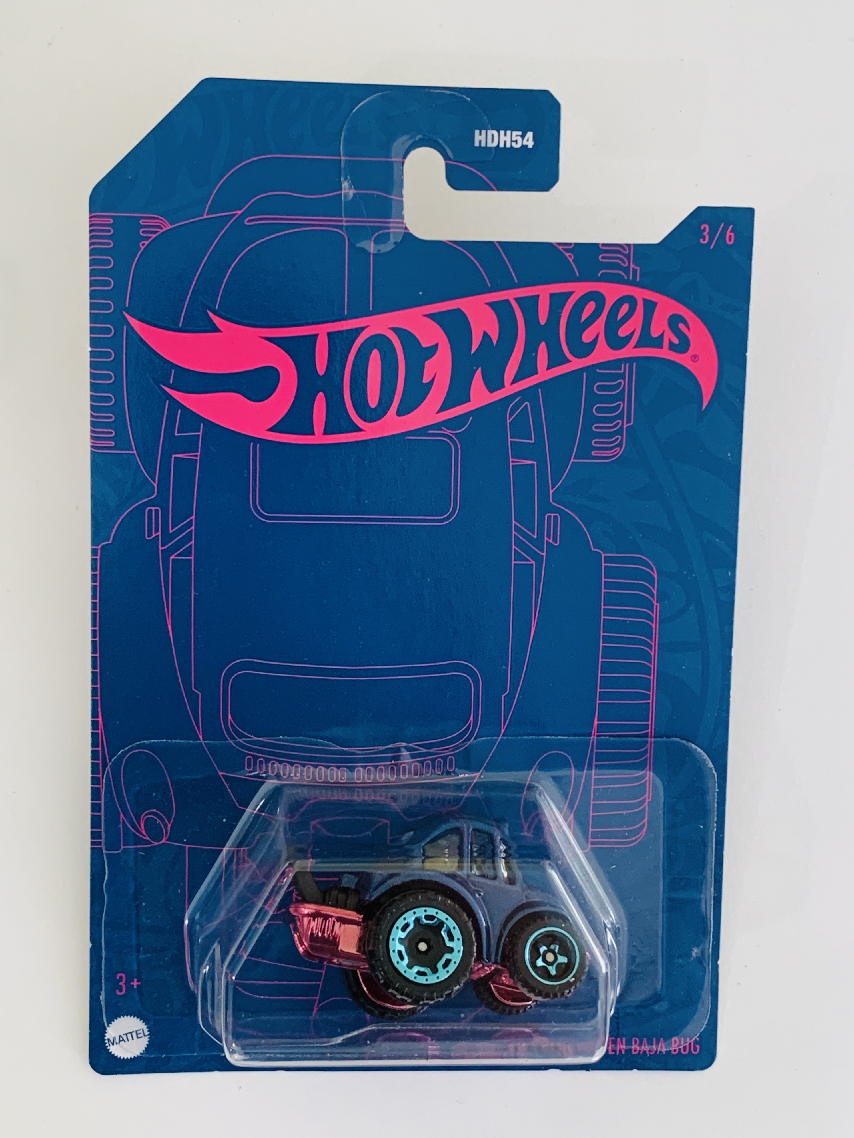 Hot Wheels 54th Anniversary Pearl & Chrome '70 Volkswagen Baja Bug