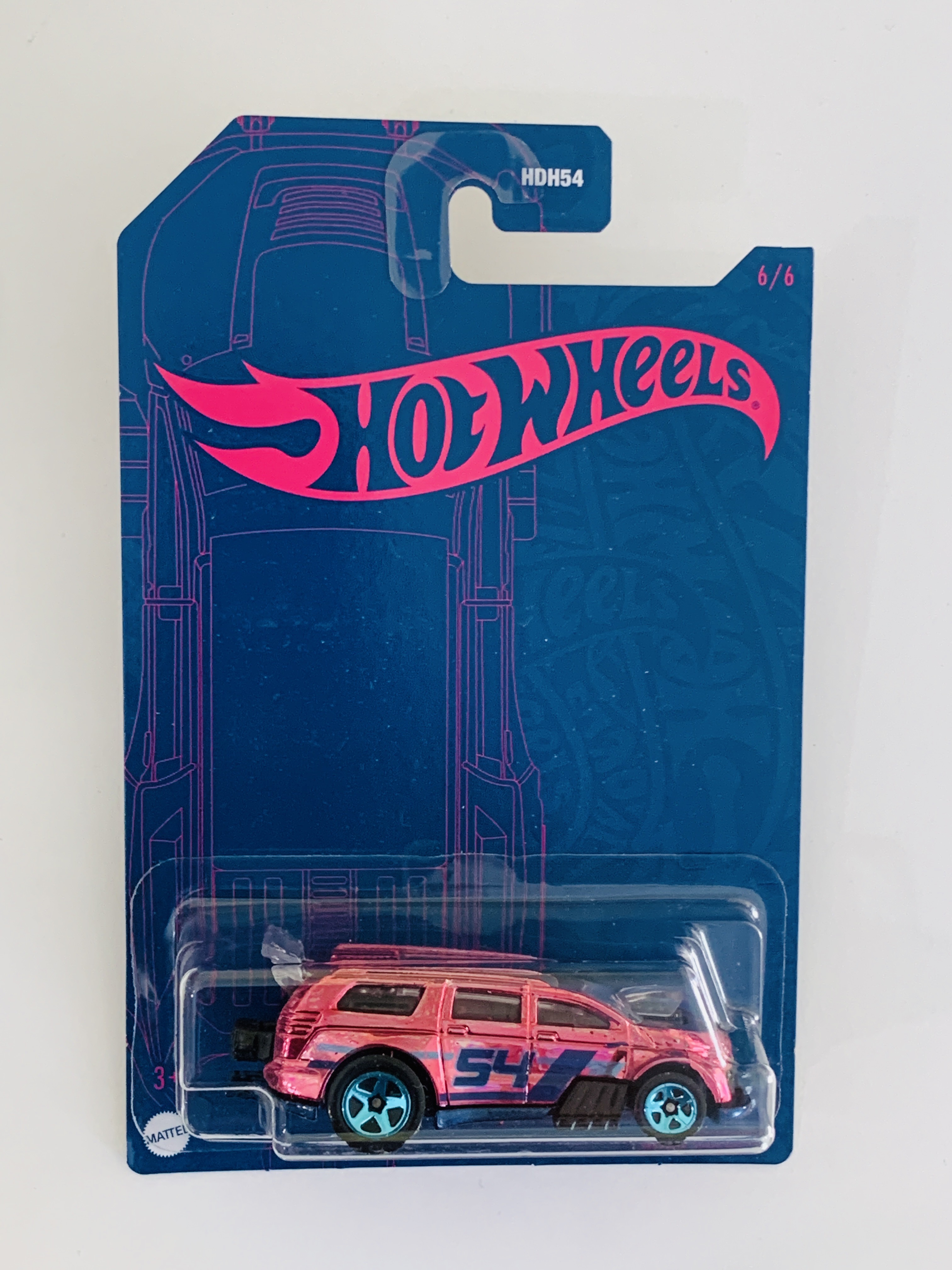 Hot Wheels 54th Anniversary Pearl & Chrome Nitro Tailgater Chase