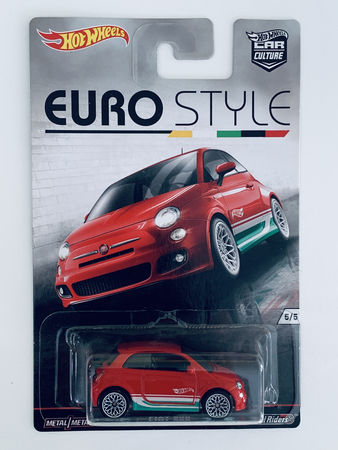 Hot Wheels Car Culture Euro Style Fiat 500