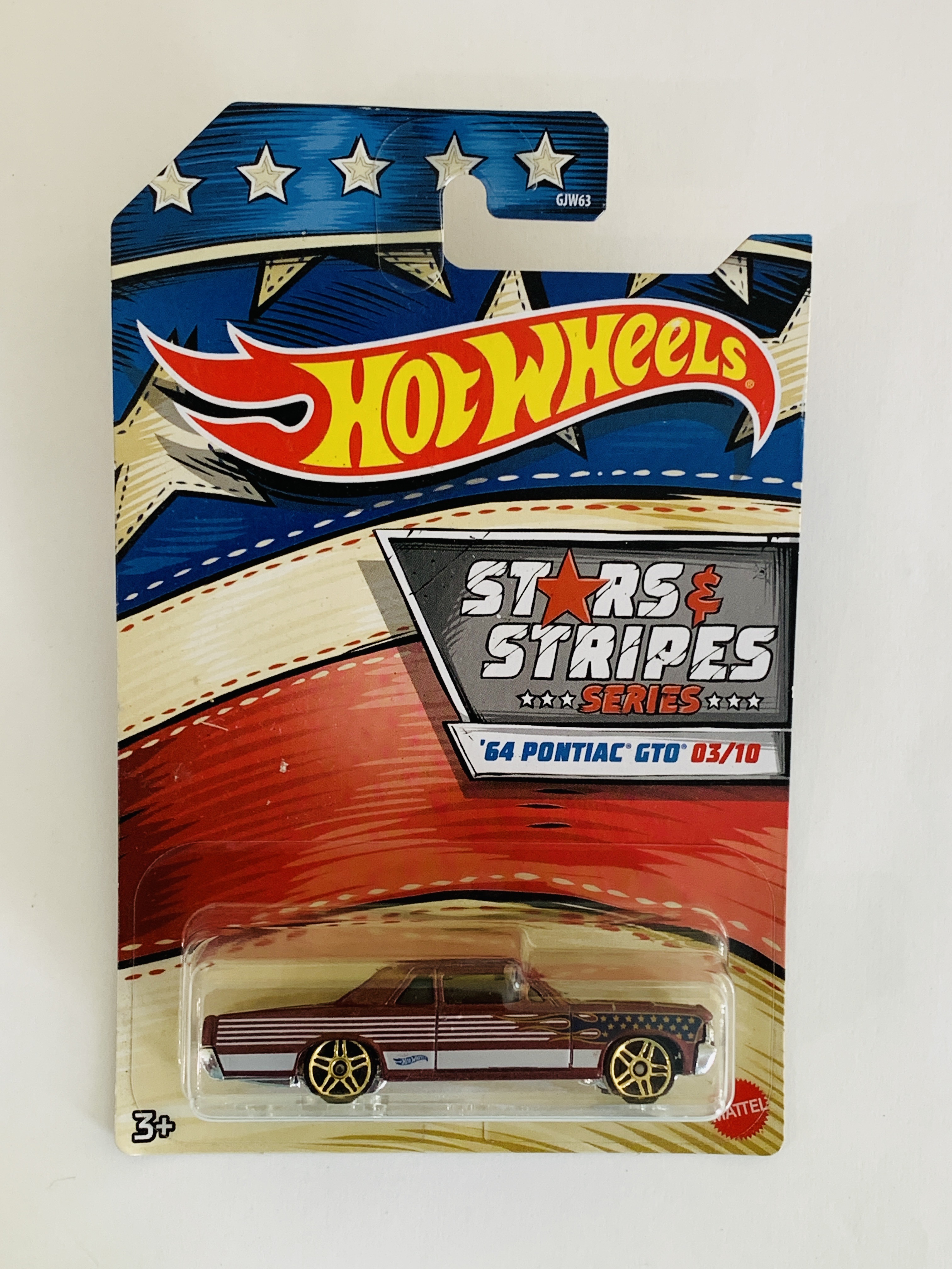 Hot Wheels Stars & Stripes '64 Pontiac GTO