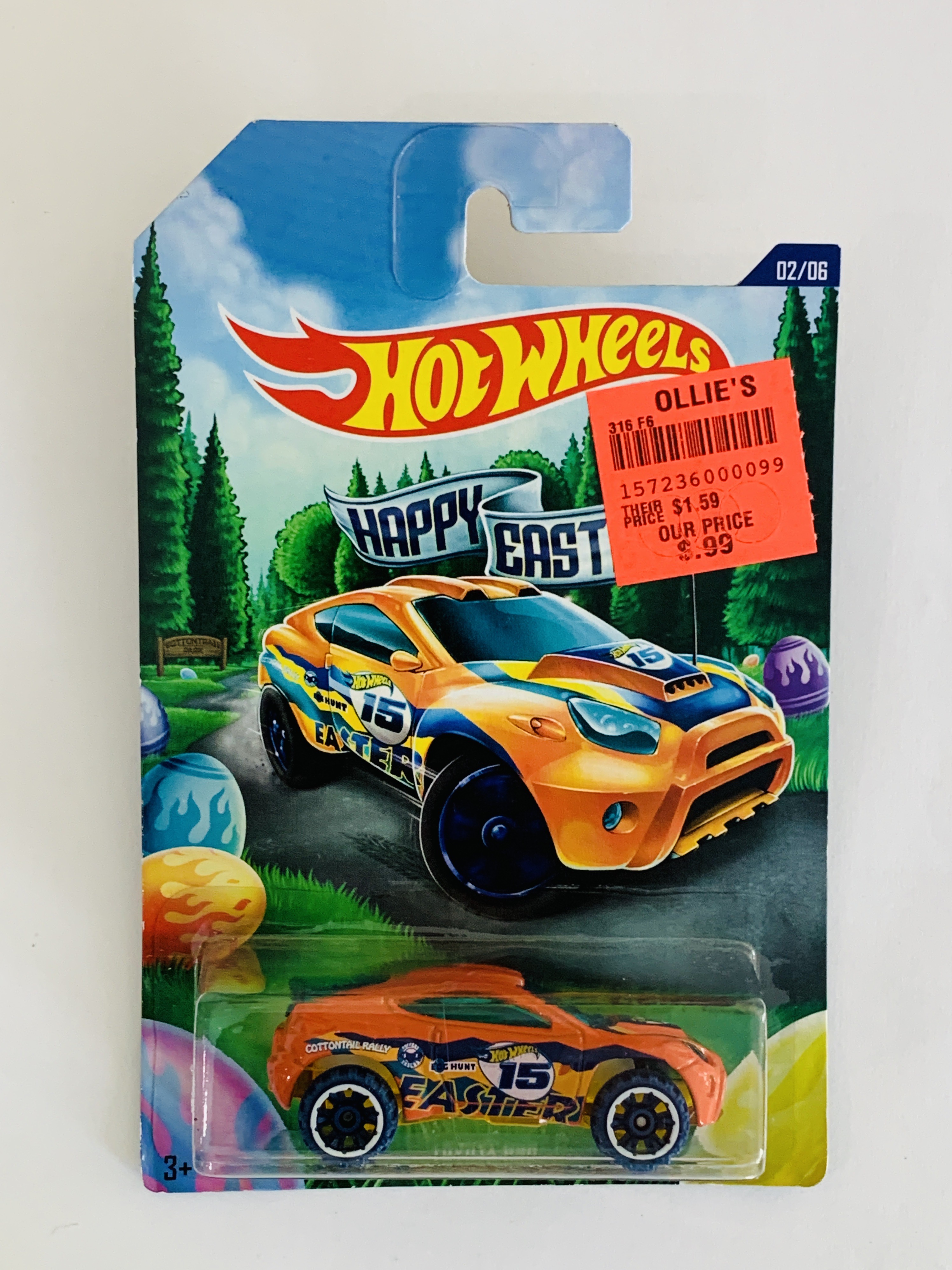 Hot Wheels Happy Easter Toyota RSC