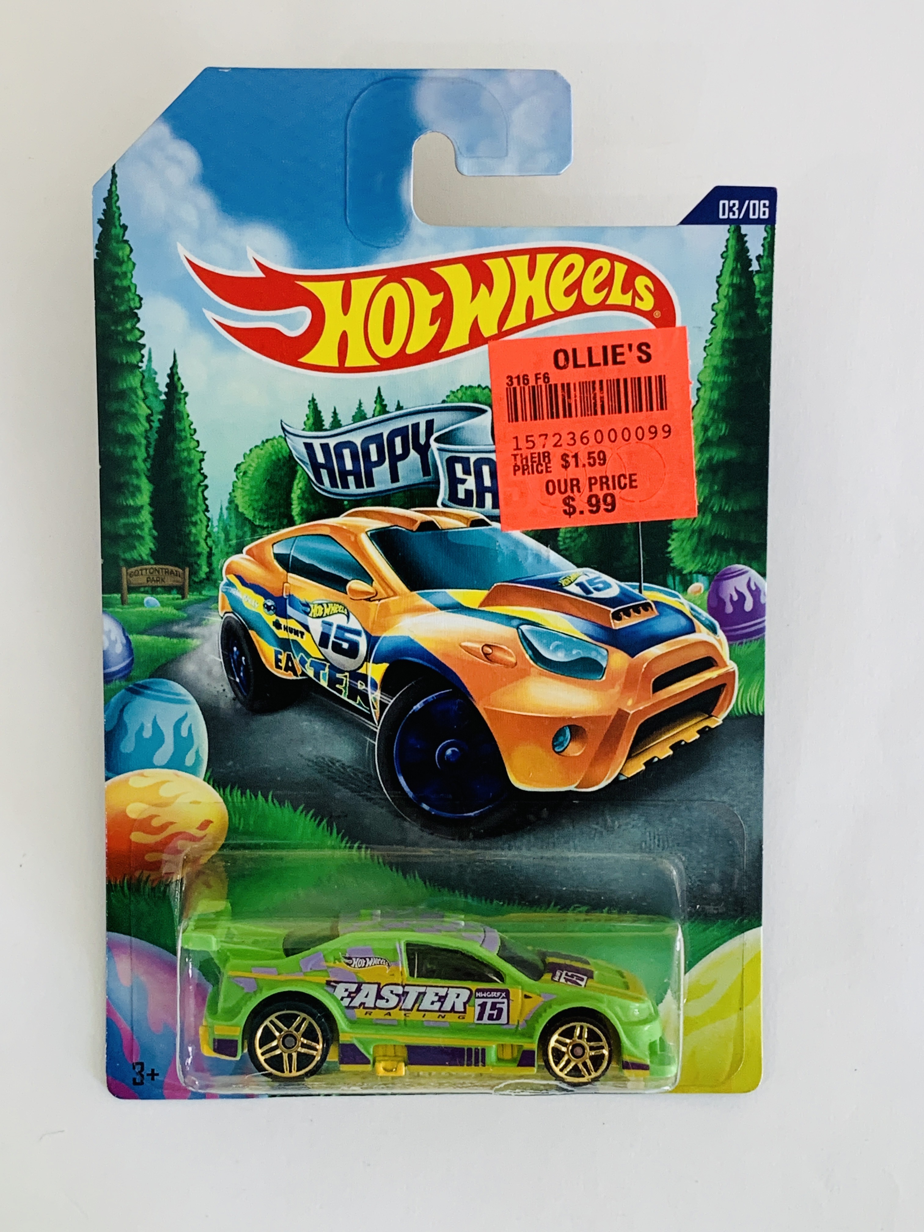 Hot Wheels Happy Easter Amazoom