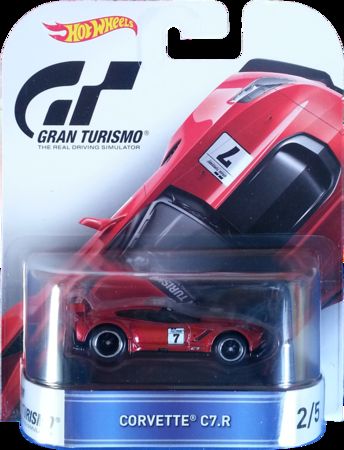 Hot Wheels Retro Entertainment Gran Turismo Corvette C7.R