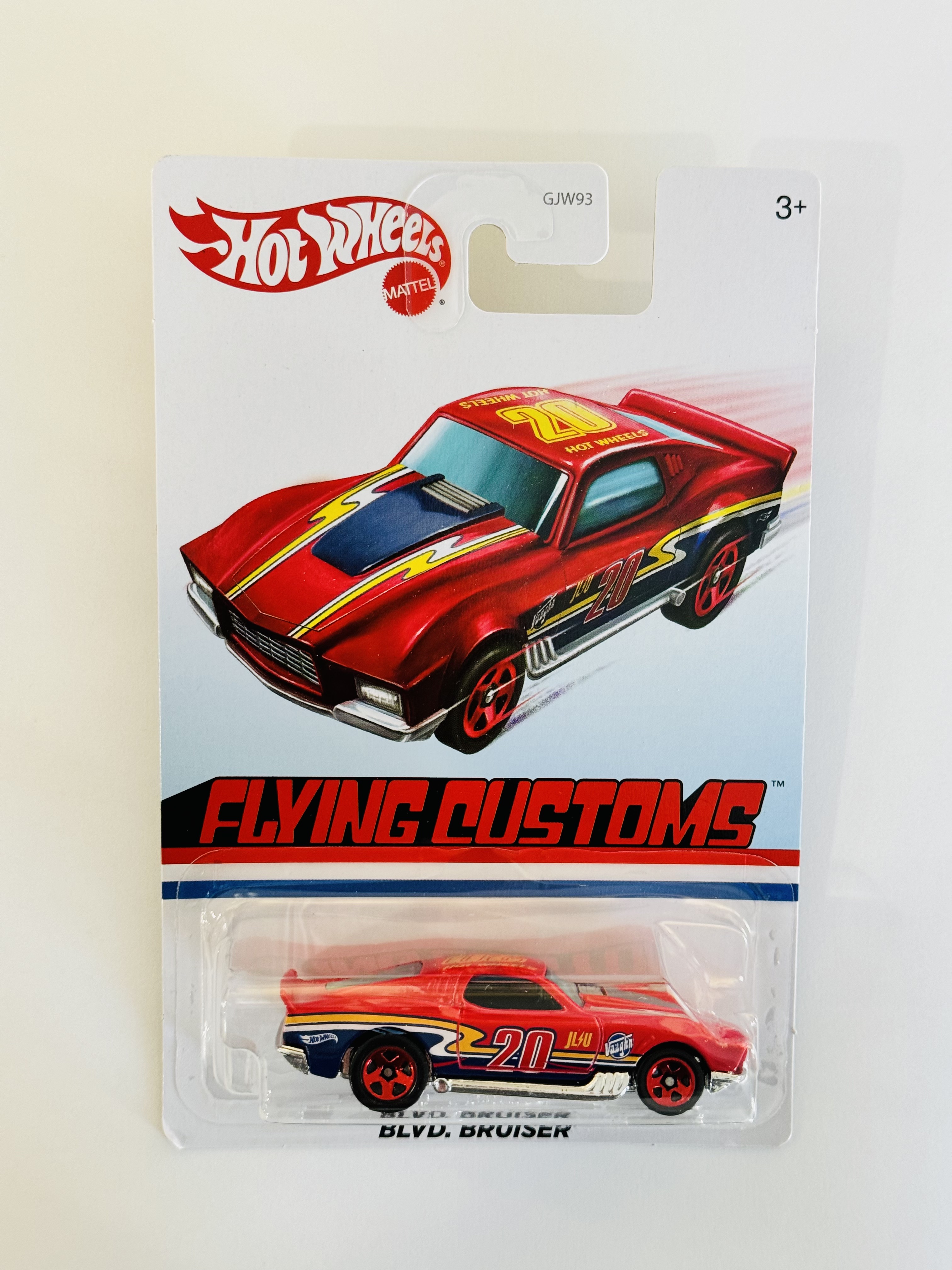 Hot Wheels Flying Customs Customs Custom Blvd. Bruiser - Target Exclusive