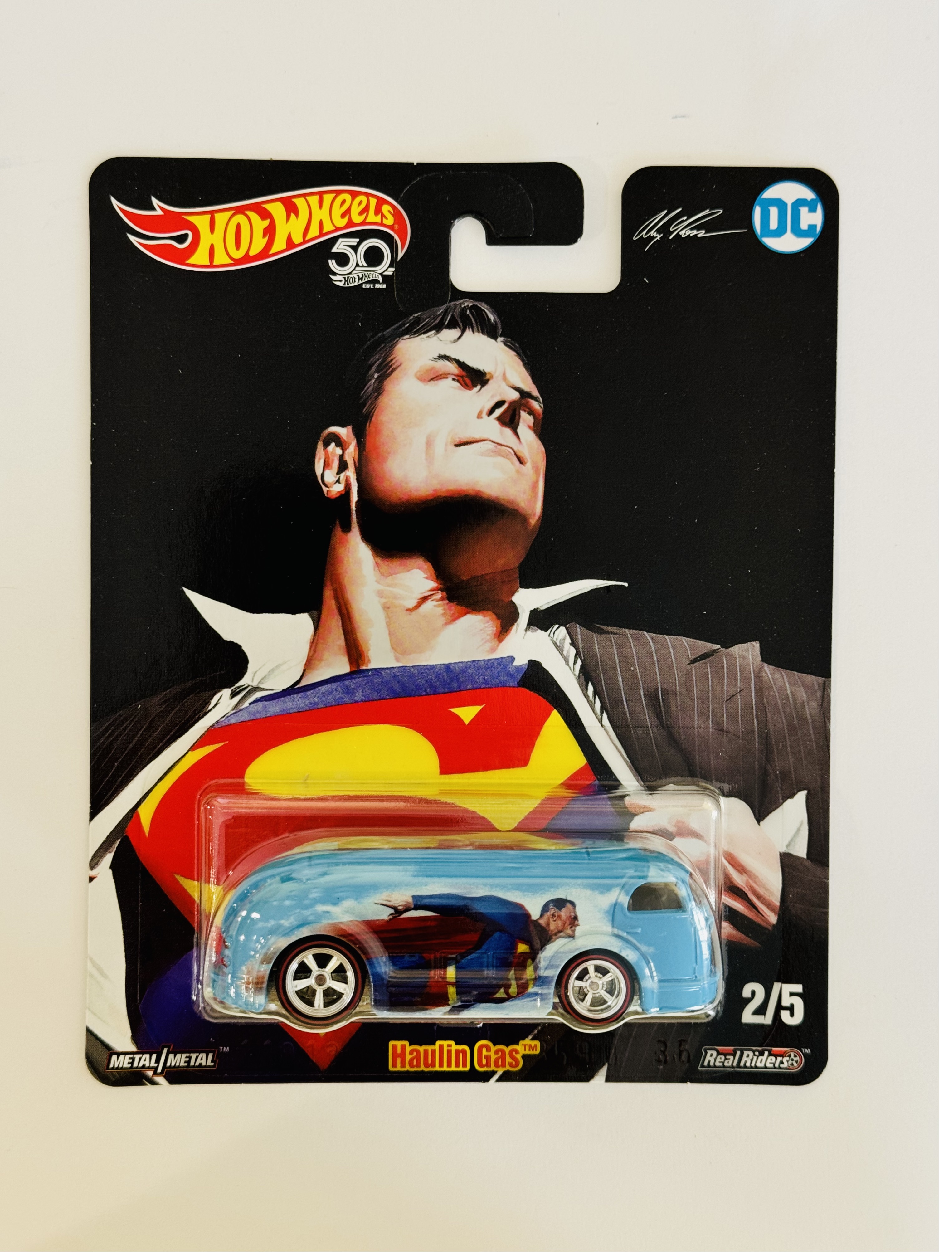 Hot Wheels DC Comics Superman Haulin Gas