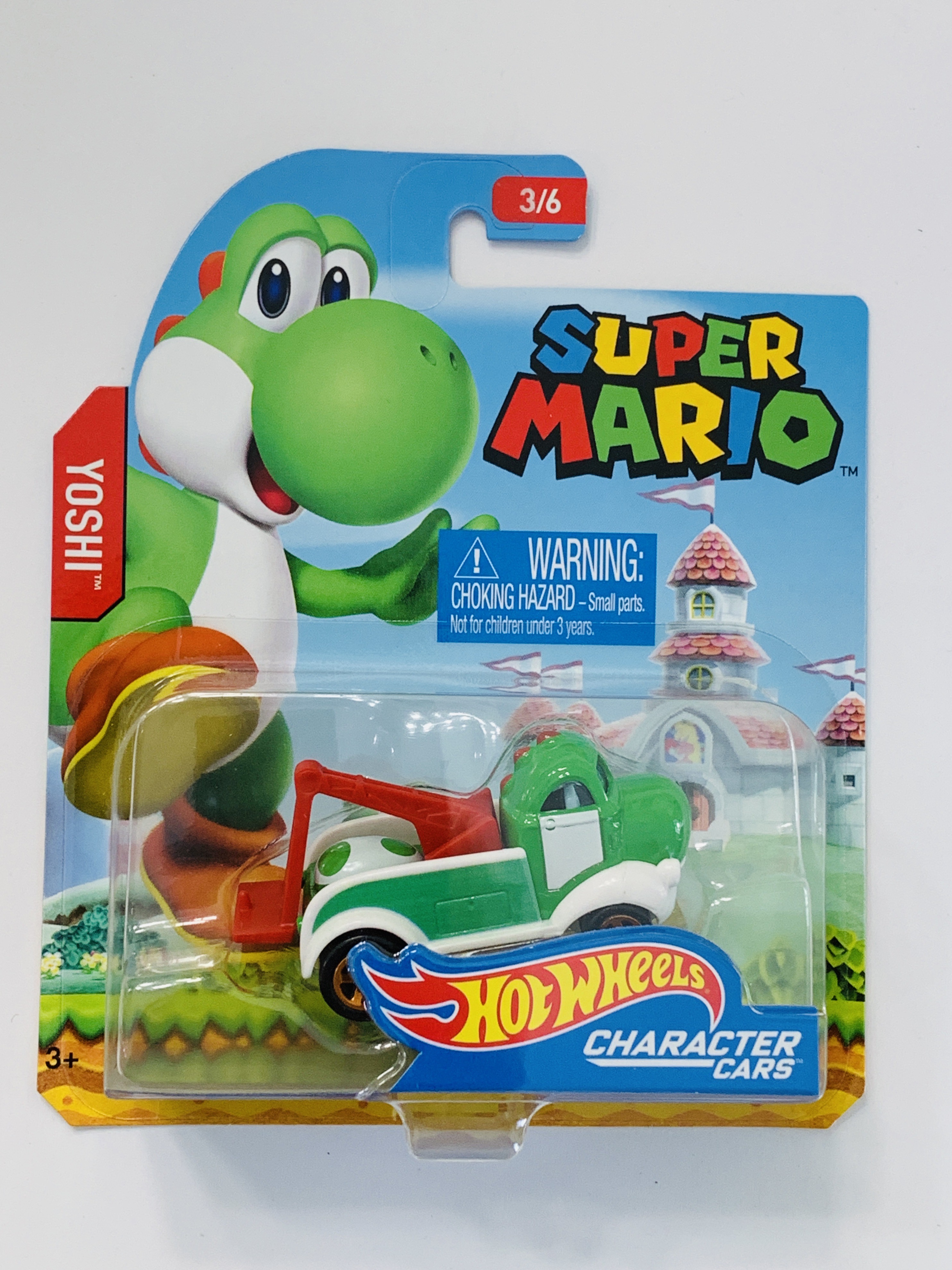 Hot Wheels Character Cars Super Mario Yoshi