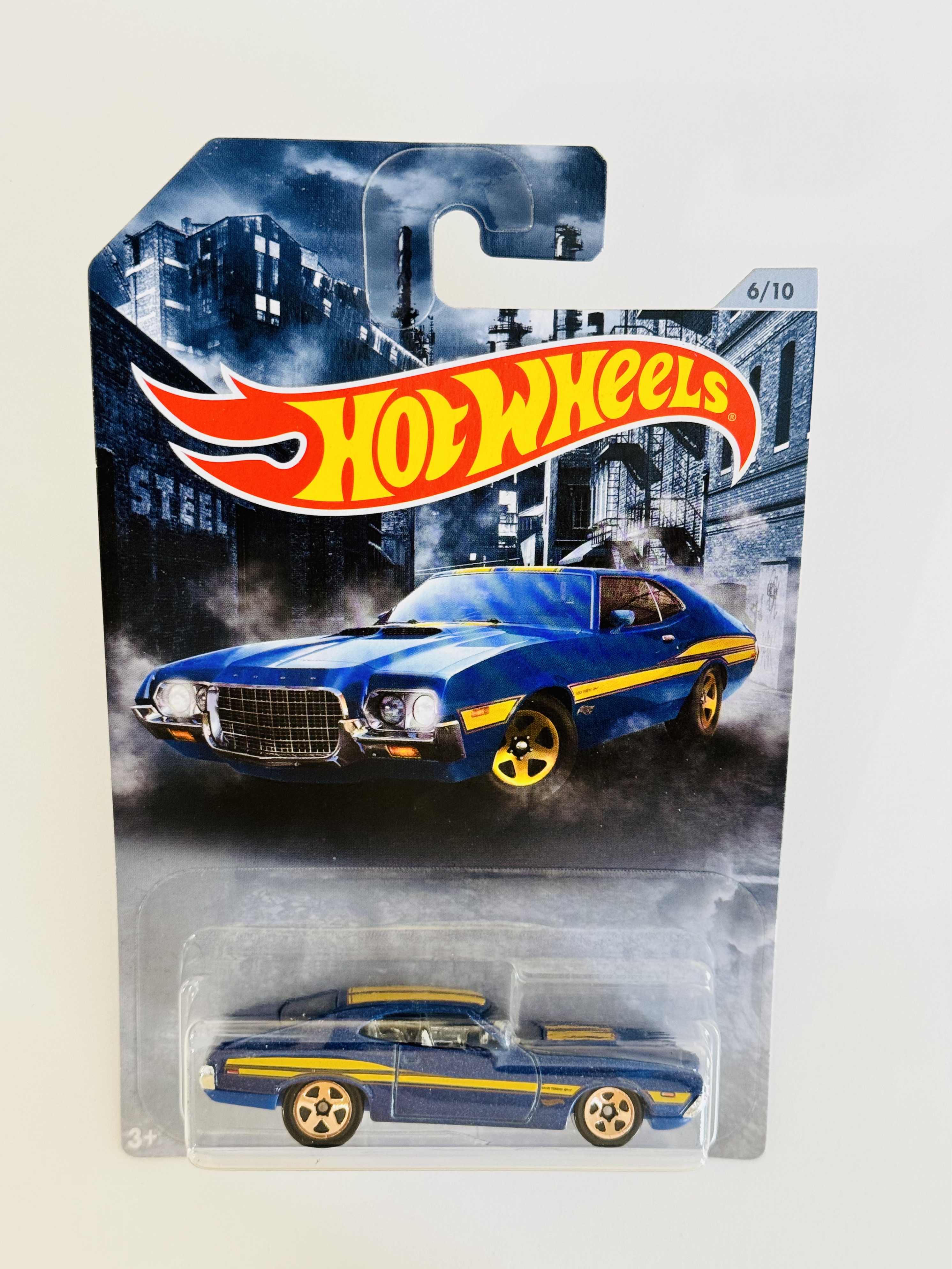 Hot Wheels American Steel '72 Ford Gran Torino Sport - Walmart Exclusive