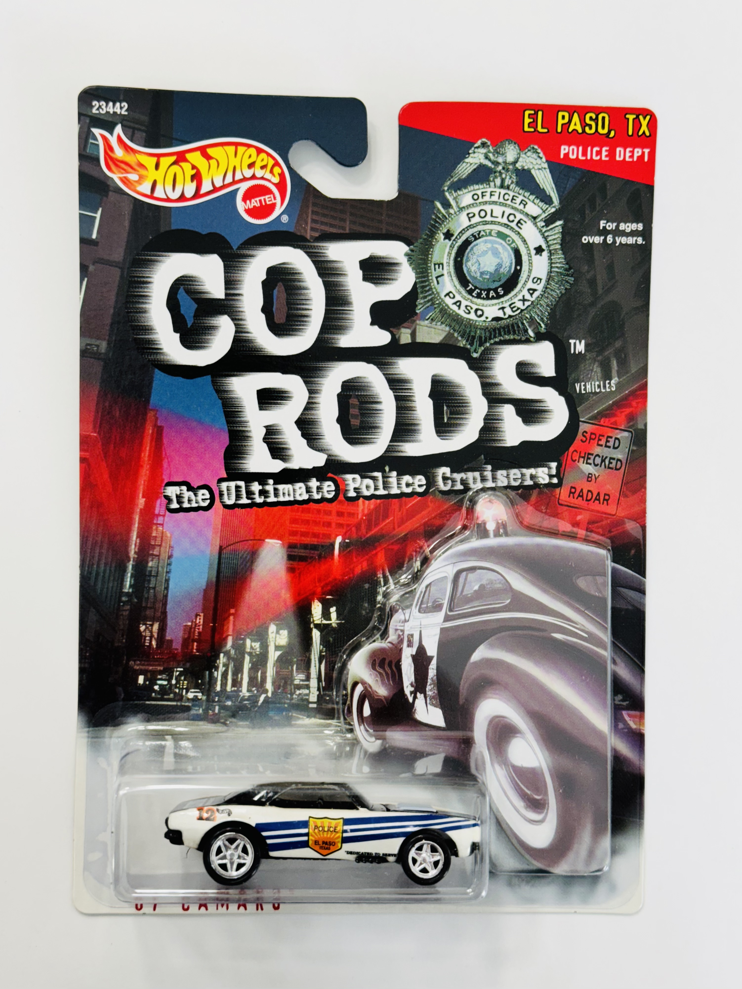 Hot Wheels Cop Rods El Paso, TX '67 Camaro