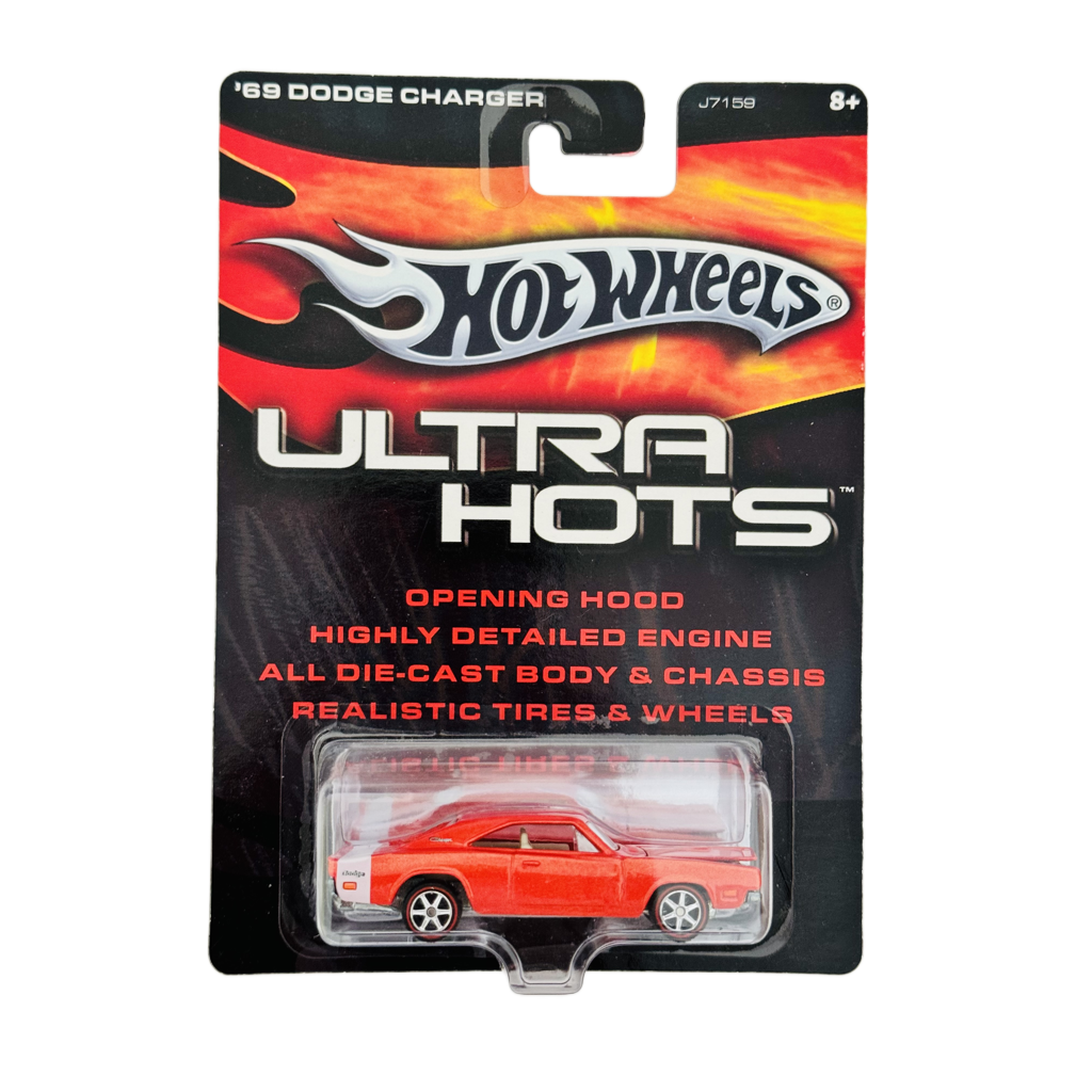 Hot Wheels Ultra Hots '69 Dodge Charger - Orange