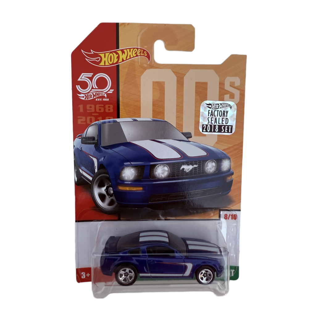 Hot Wheels 2018 50th Anniversary Factory Set Cars Of The Decades Ford Mustang GT
