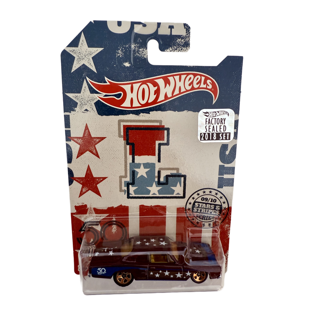 Hot Wheels 2018 50th Anniversary Factory Set Stars & Stripes '69 Dodge Coronet Superbee