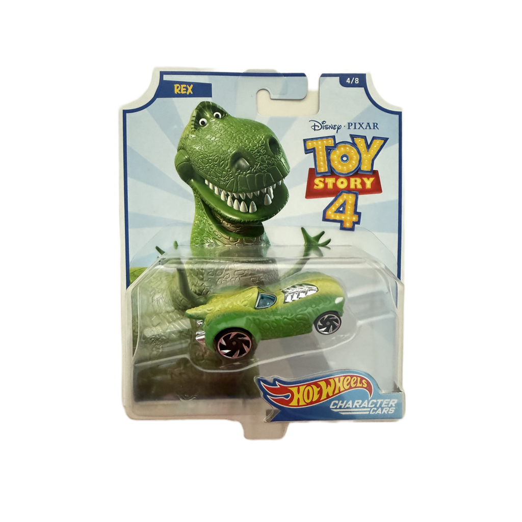 Hot Wheels Character Cars Disney Pixar Toy Story 4 Rex