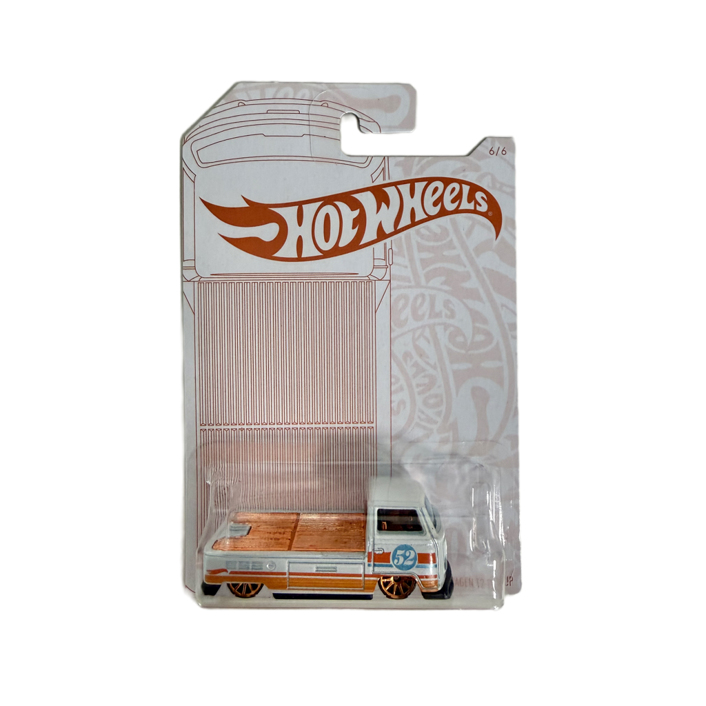 Hot Wheels 52nd Anniversary Pearl & Chrome Volkswagen T2 Pickup