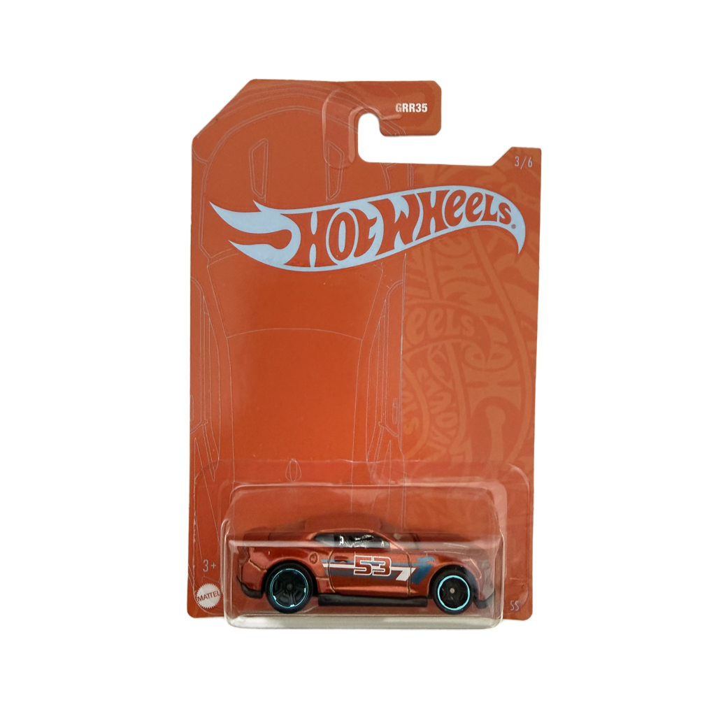 Hot Wheels 53rd Anniversary Orange & Blue '18 Camaro SS