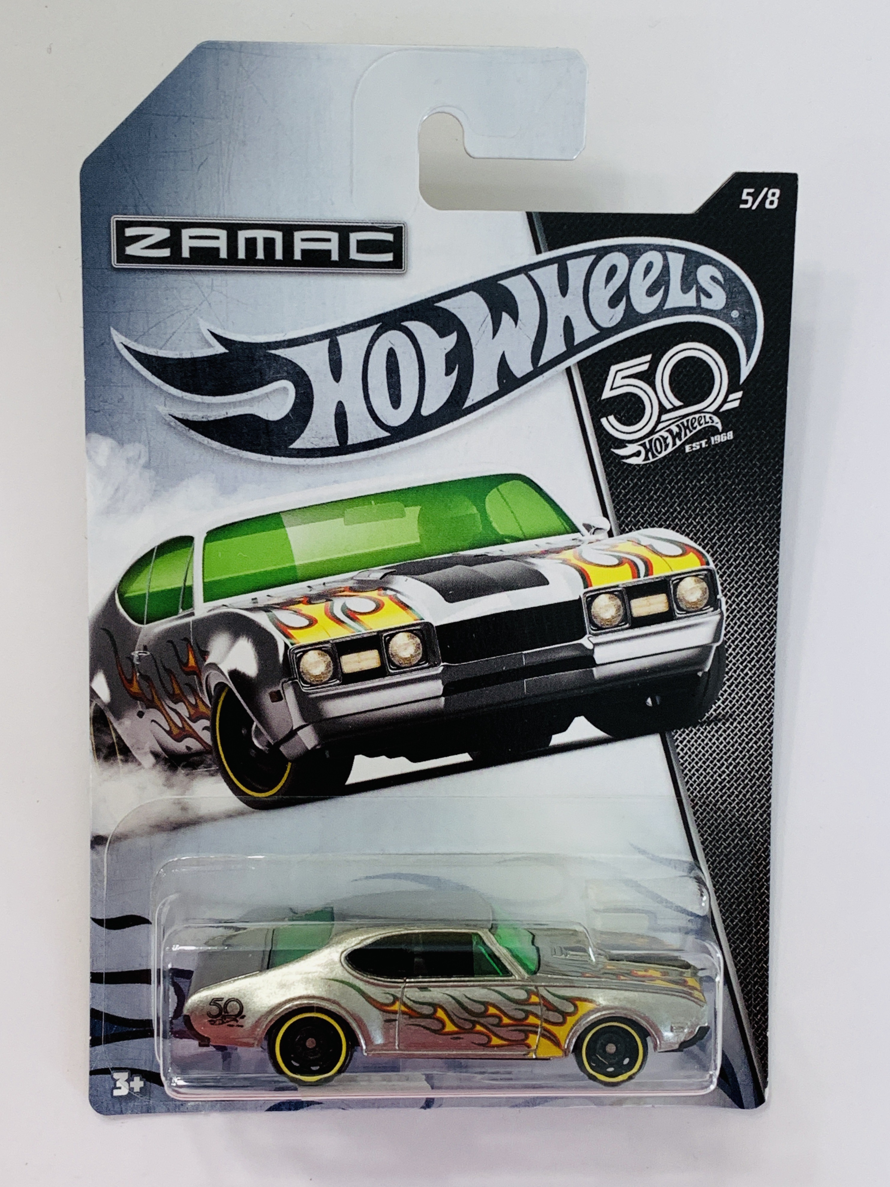 Hot Wheels 50th Anniversary ZAMAC '68 Olds 442