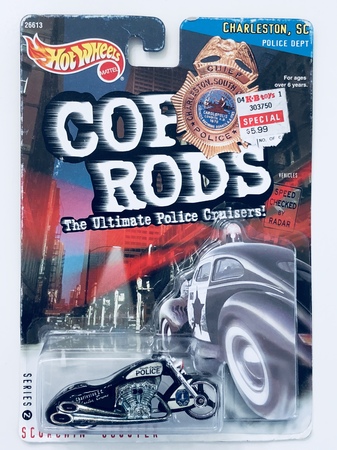 Hot Wheels Cop Rods Charleston, SC Scorchin' Scooter