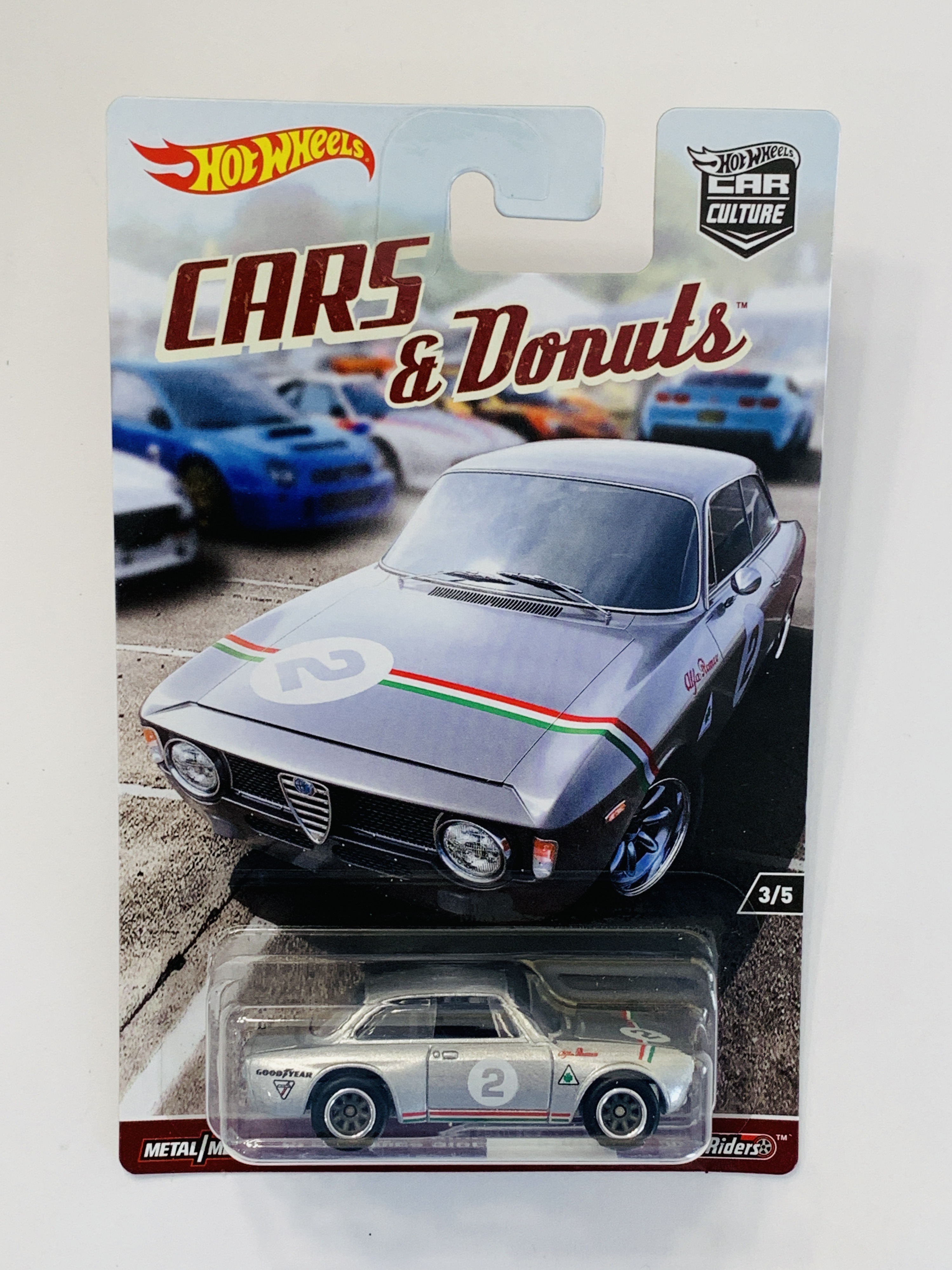 Hot Wheels Car Culture Cars & Donuts Alfa Romeo Giulia Sprint GTA