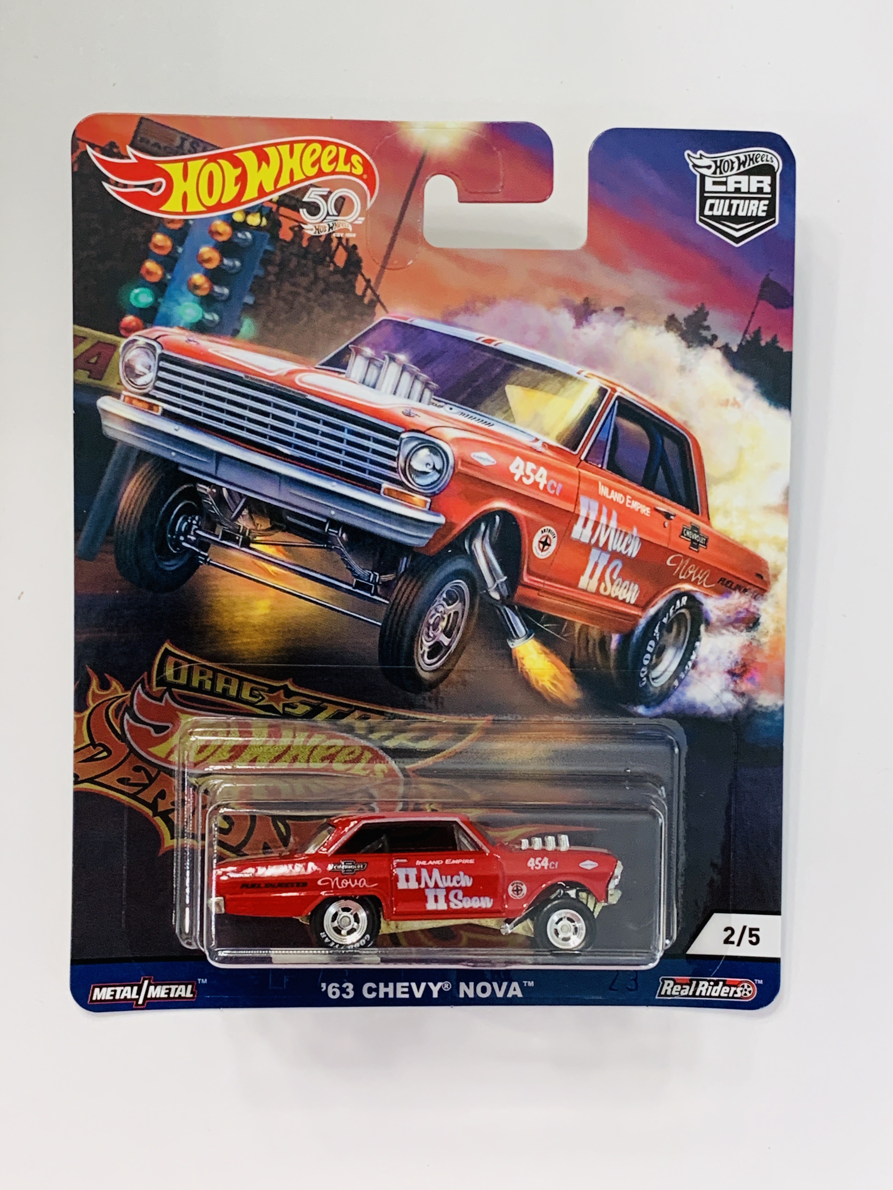 Hot Wheels Drag Strip Demons '63 Chevy Nova