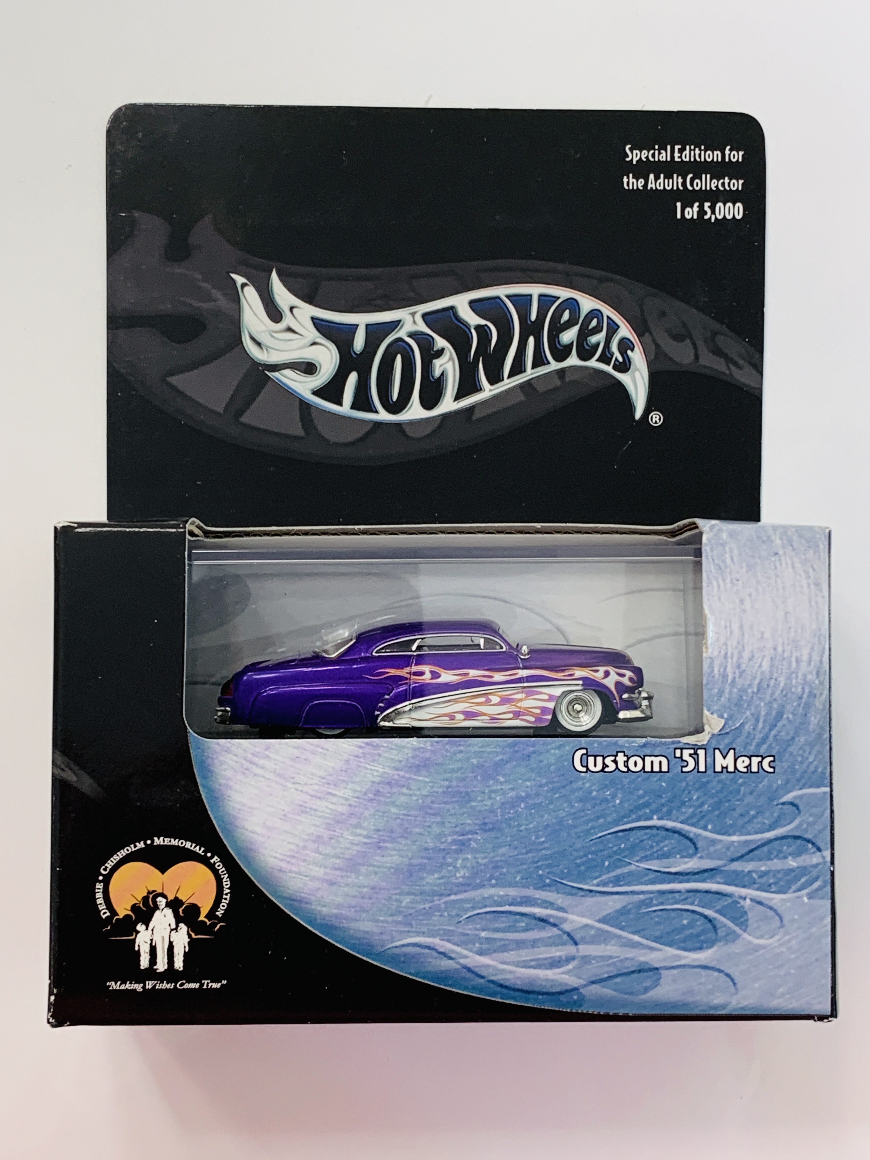 Hot Wheels Special Edition Debbie Chisholm Foundation Custom '51 Merc - Only 5000 Produced