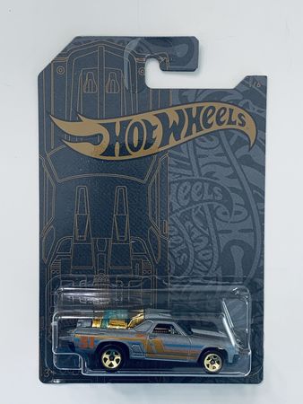 Hot Wheels 51st Anniversary Satin & Chrome Custom '71 El Camino