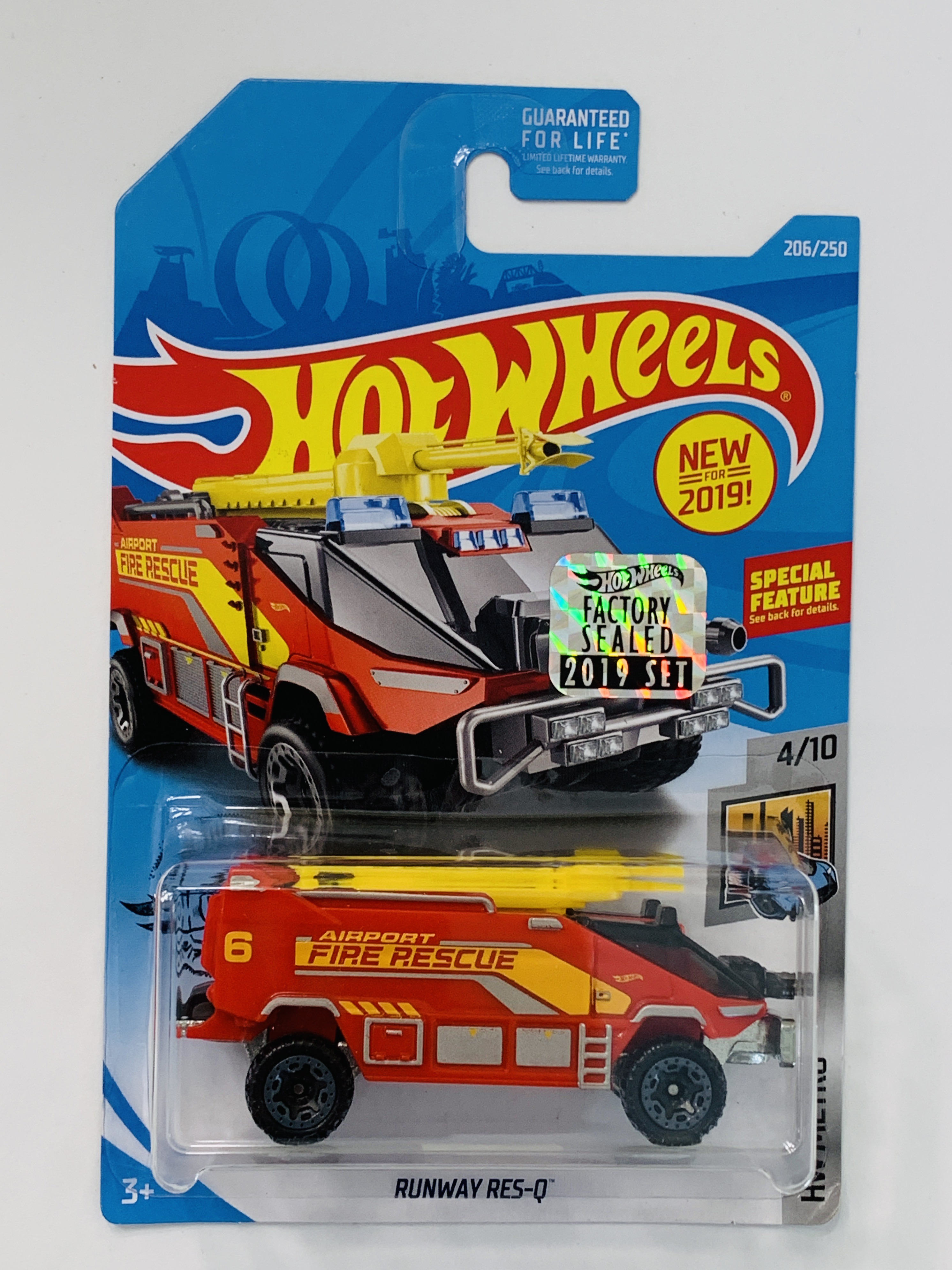 Hot Wheels 2019 Factory Set #206 Runway Res-Q