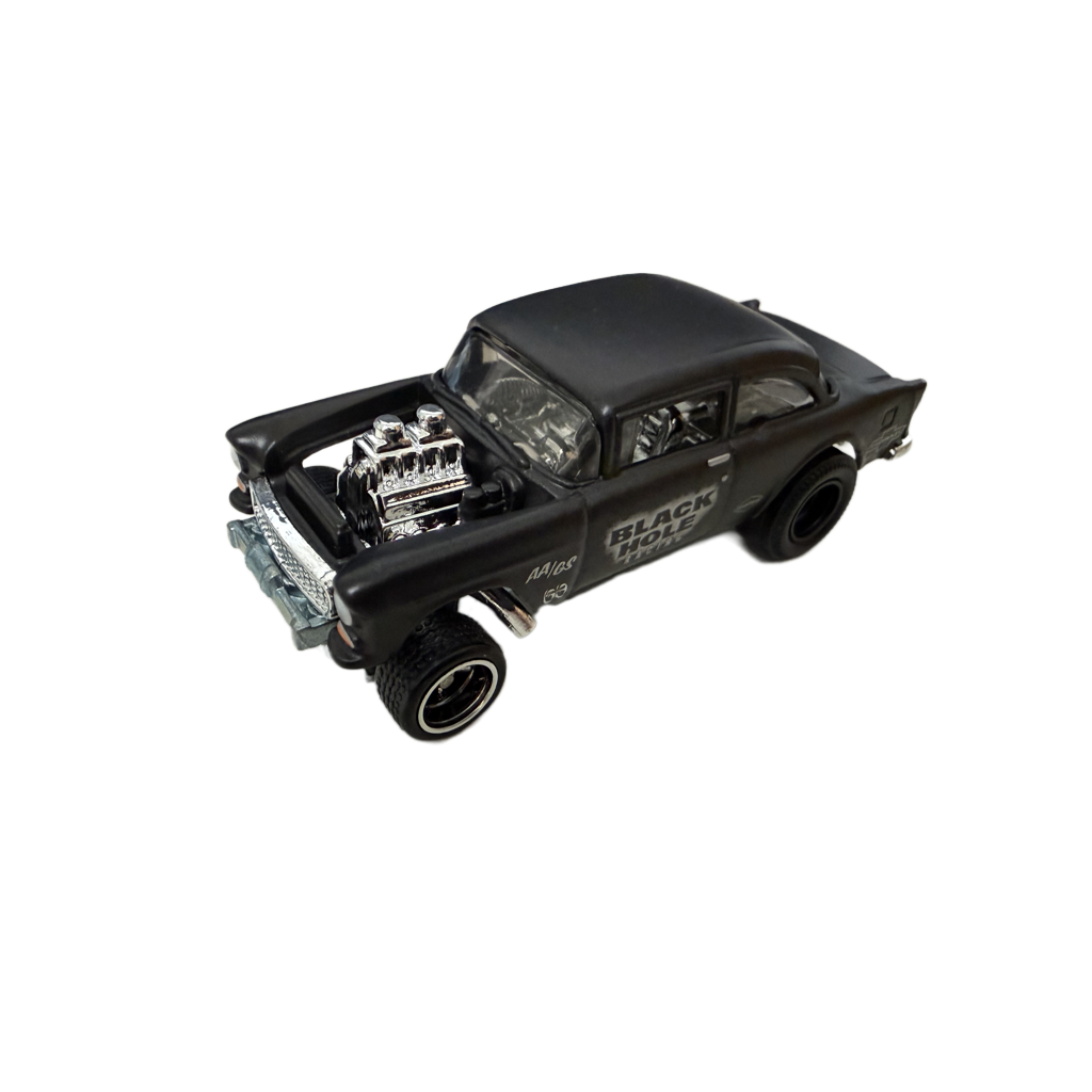 Hot Wheels Premium Black Hole '55 Chevy Bel Air Gasser