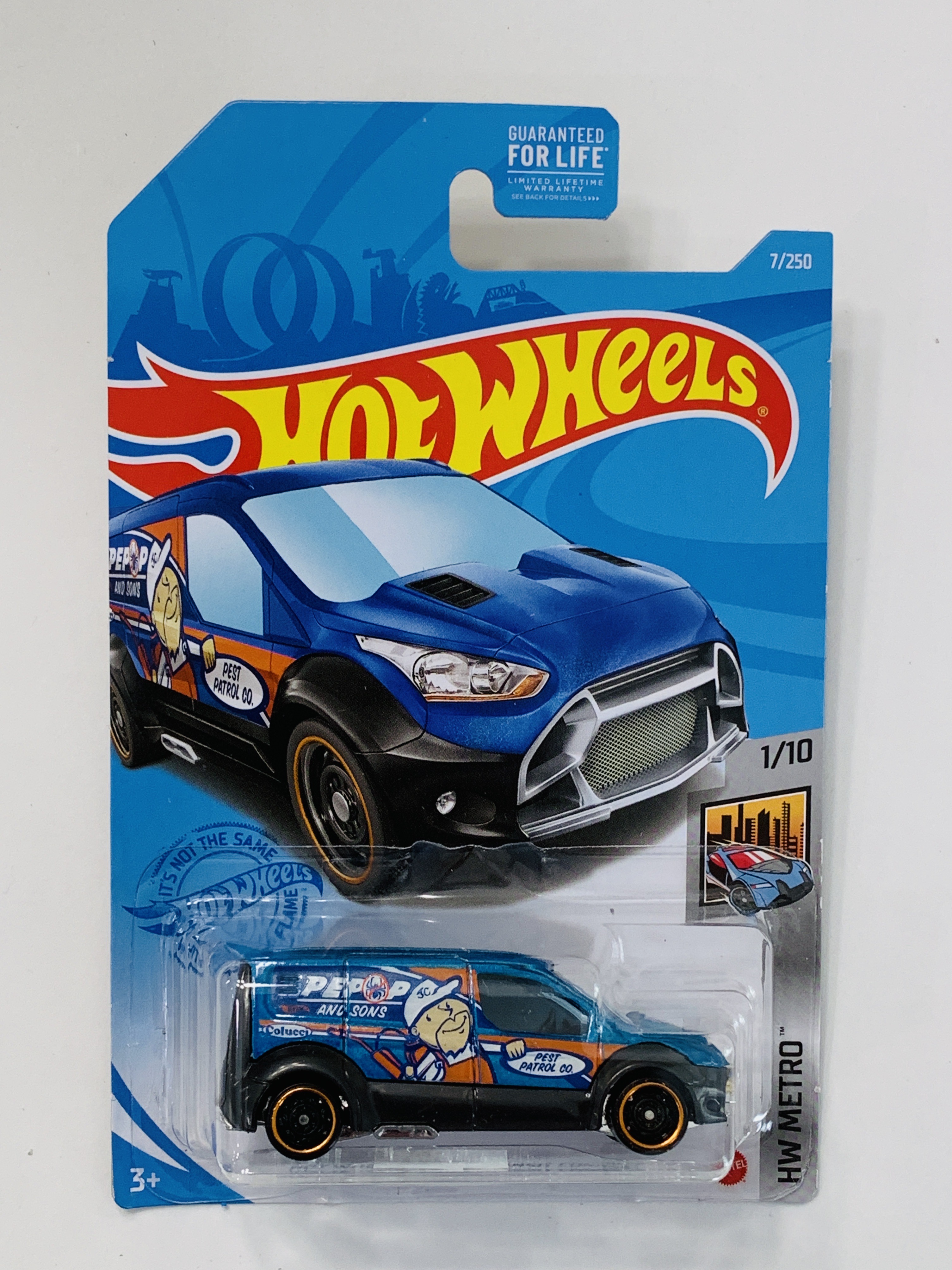 Hot Wheels #7 Ford Transit Connect