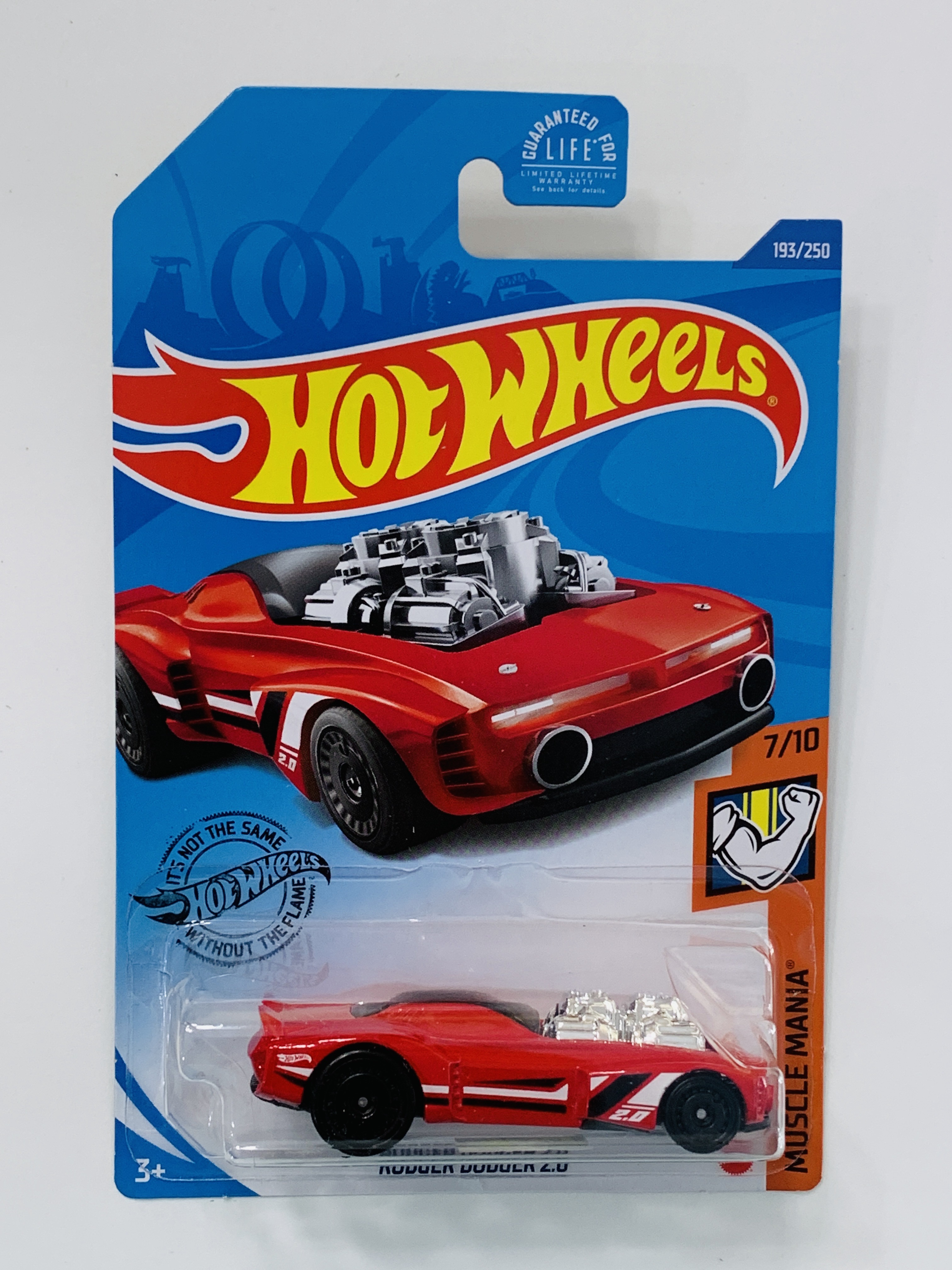 Hot Wheels #193 Rodger Dodger 2.0 - Cracked Blister