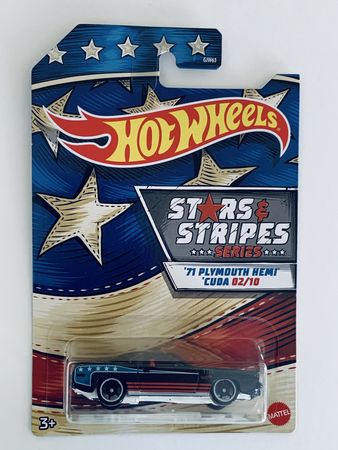 Hot Wheels Stars & Stripes Series '71 Plymouth HEMI Cuda