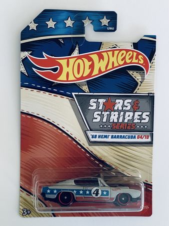 Hot Wheels Stars & Stripes Series '68 HEMI Barracuda