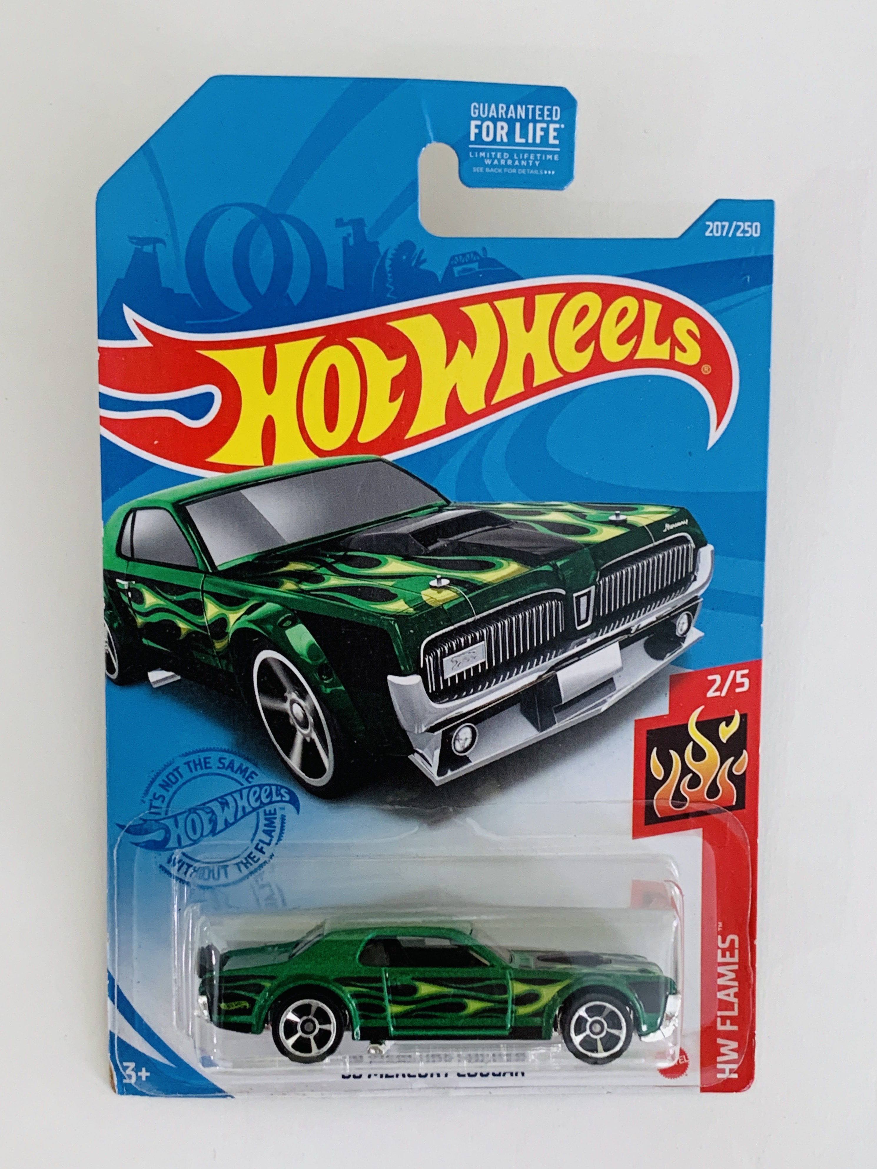 Hot Wheels #207 '68 Mercury Cougar