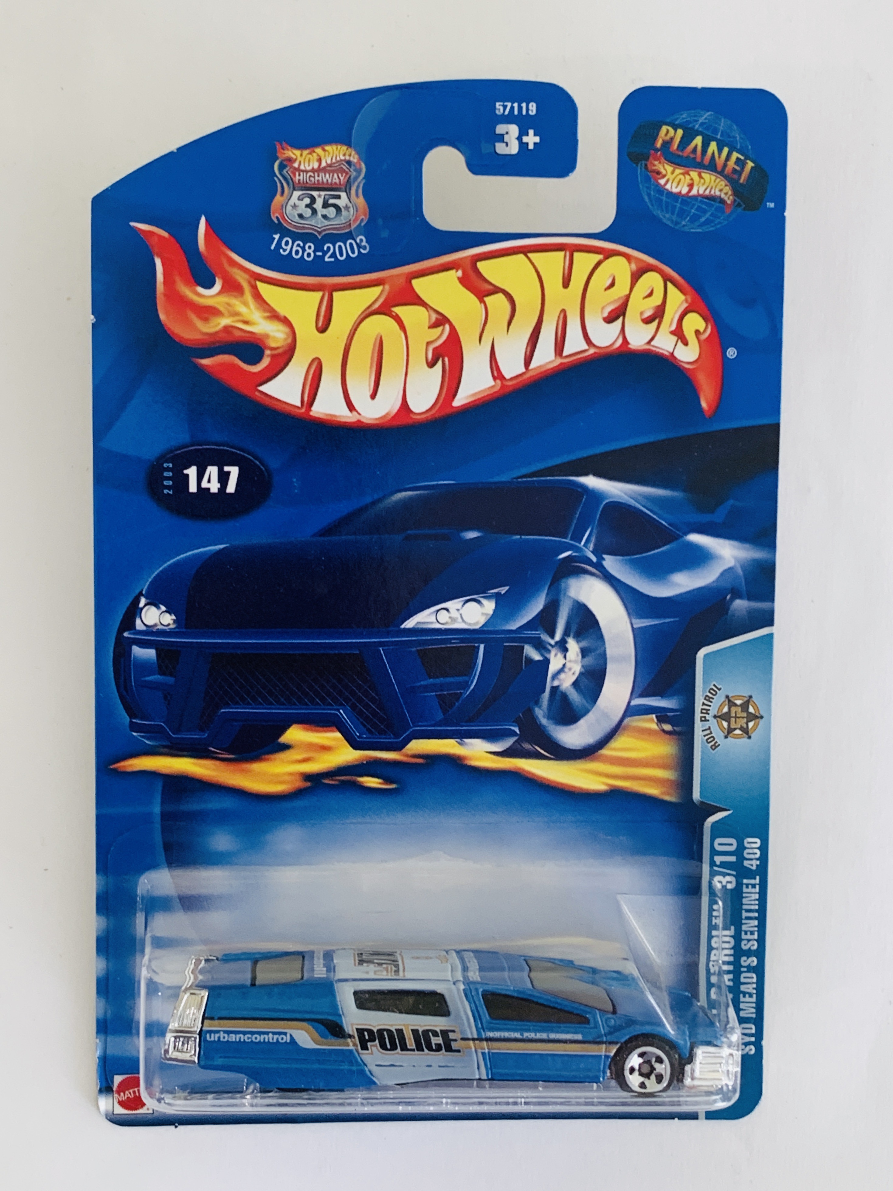 Hot Wheels #147 Syd Mead's Sentinel 400