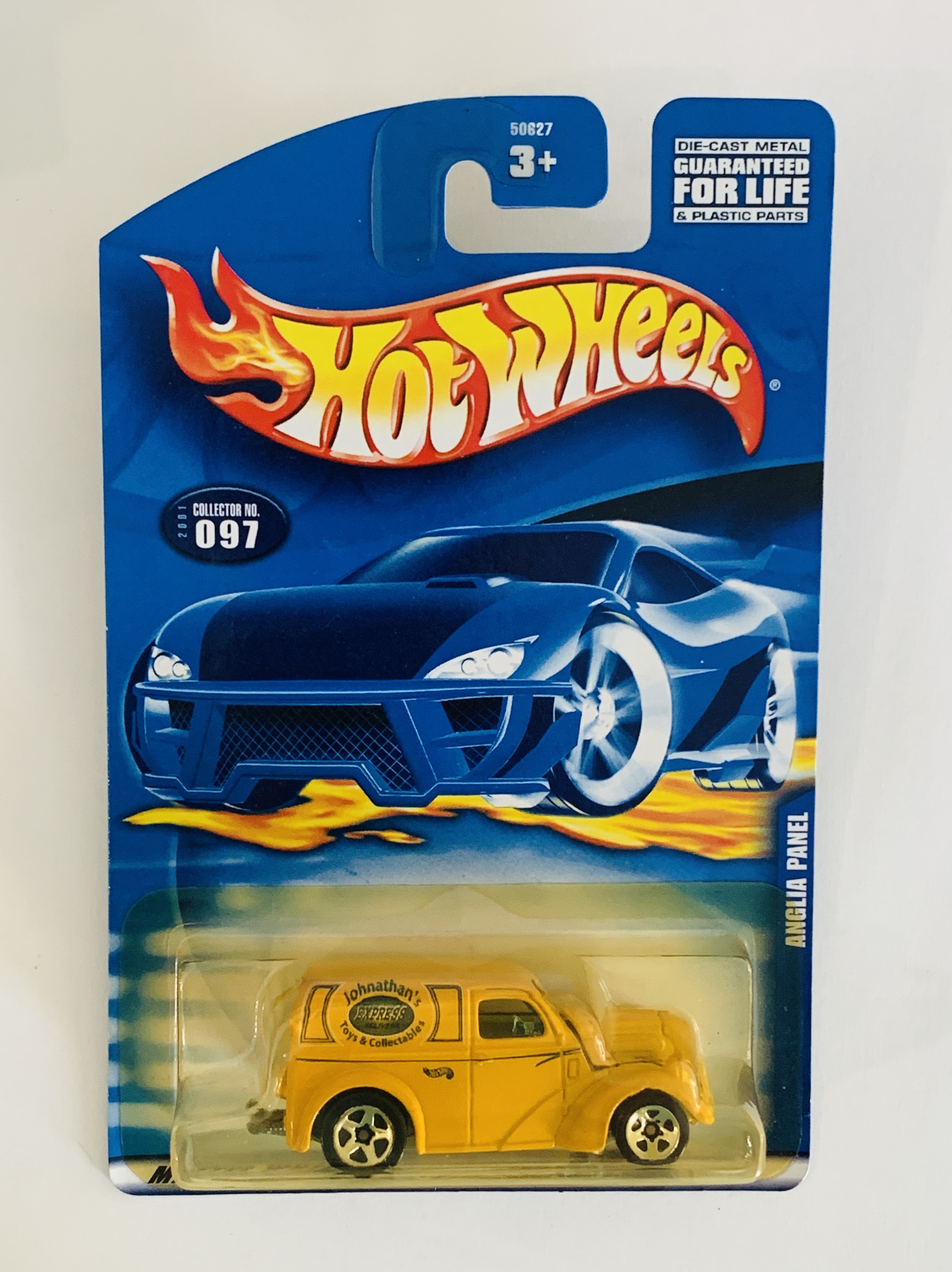 Hot Wheels #097 Anglia Panel - Yellowed Blister