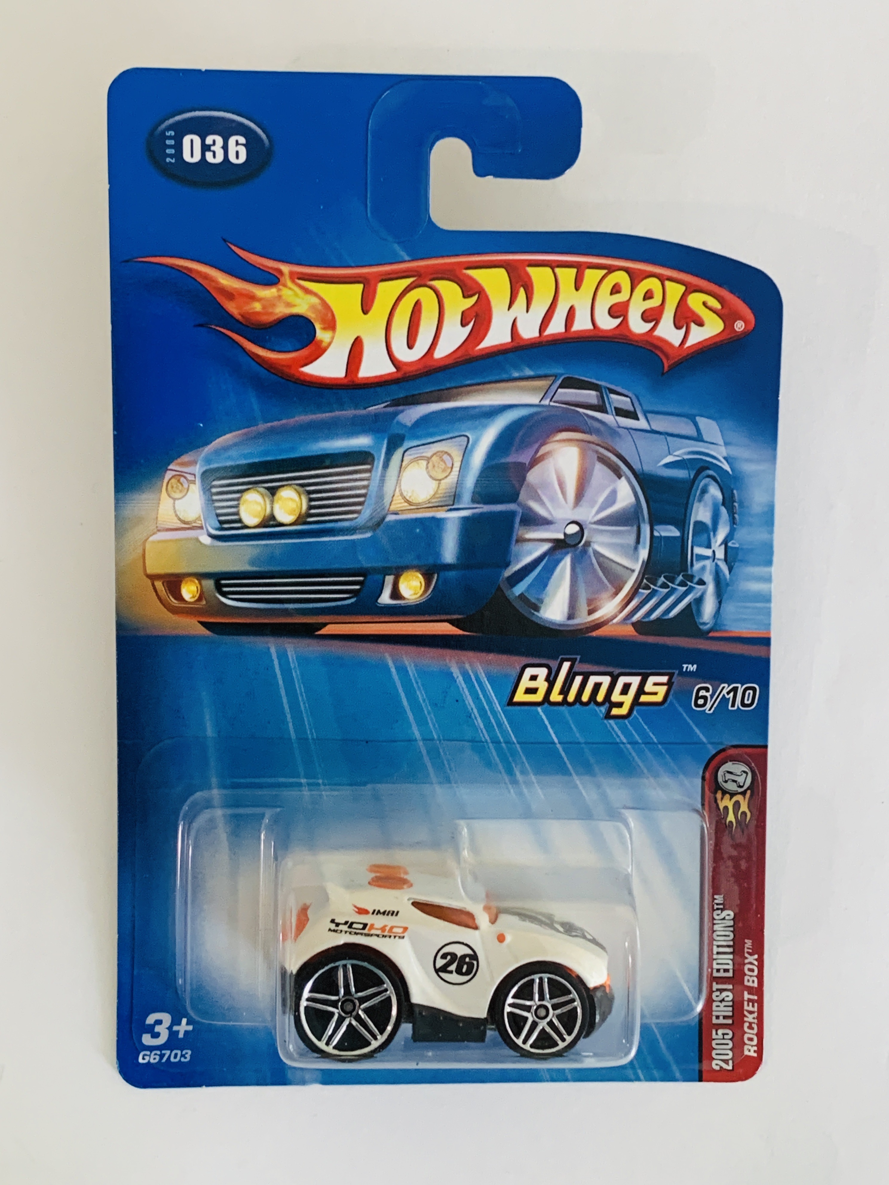 Hot Wheels #036 Rocket Box