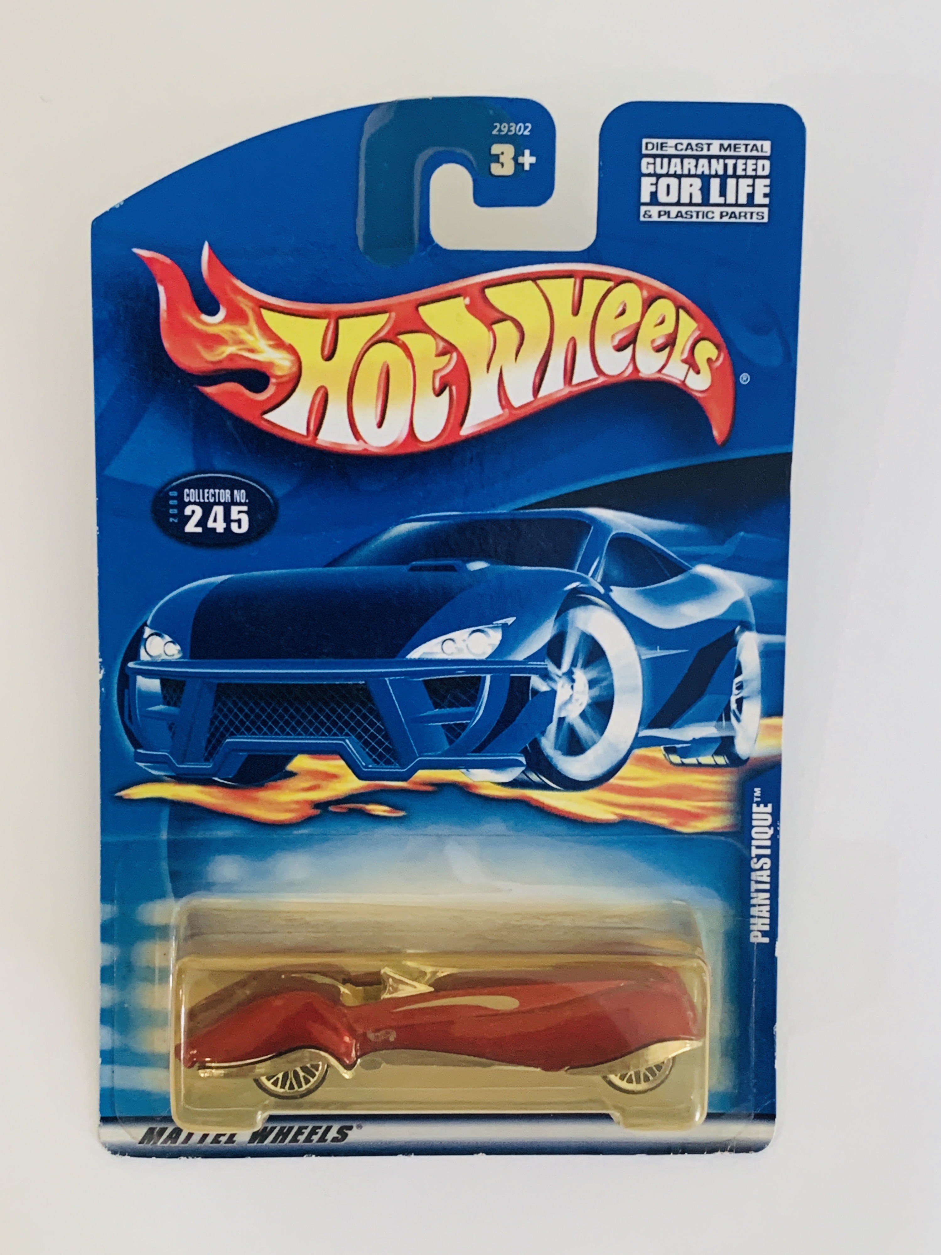 Hot Wheels #245 Phantastique - Yellowed Blister