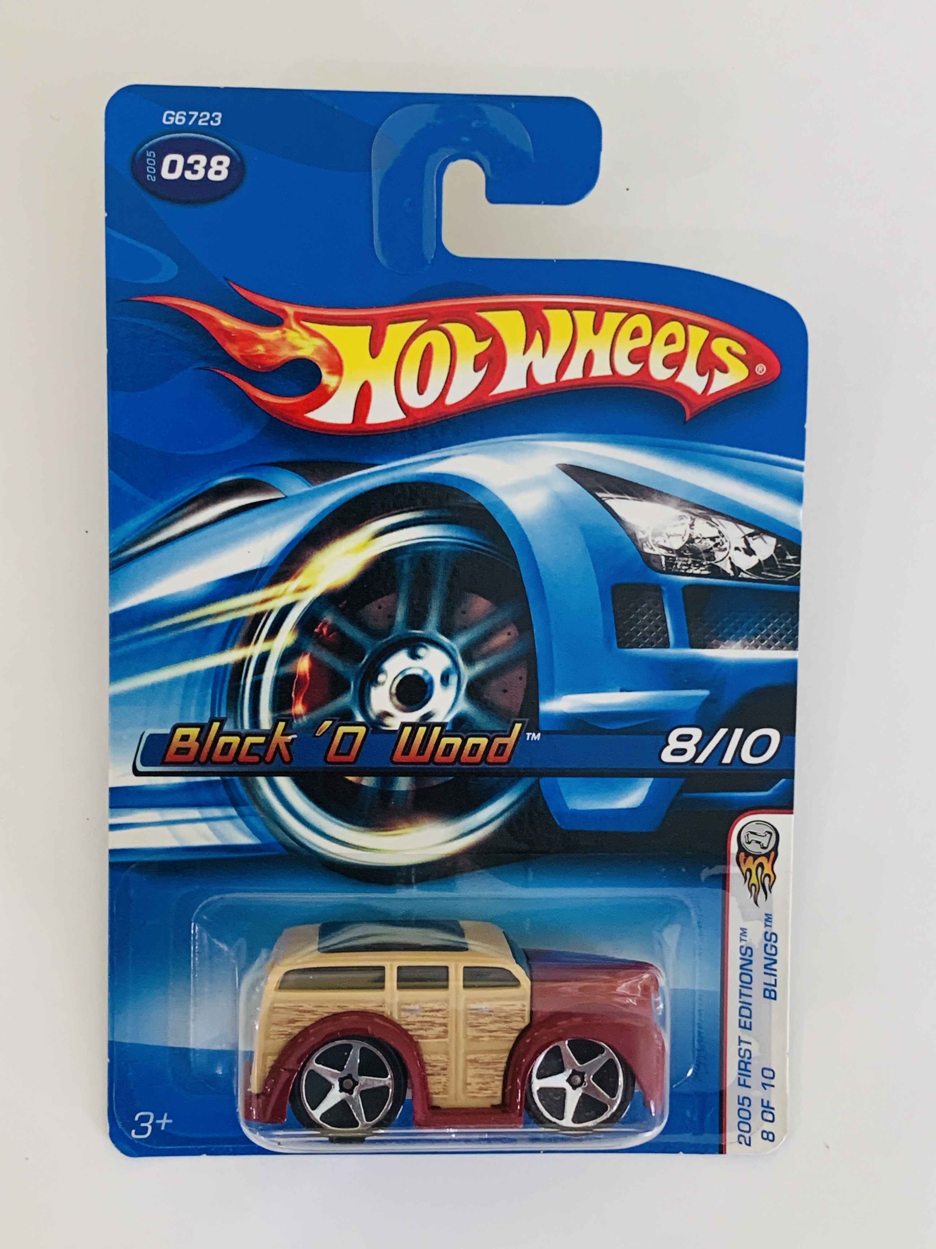 Hot Wheels #038 Blings Block 'O Wood