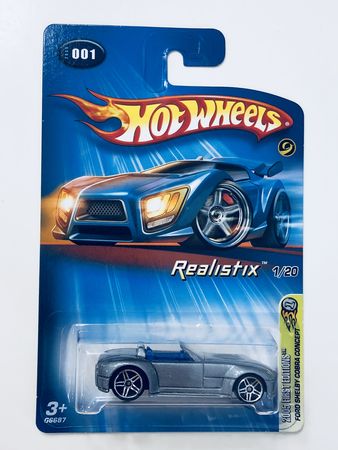 Hot Wheels #001 Ford Shelby Cobra Concept