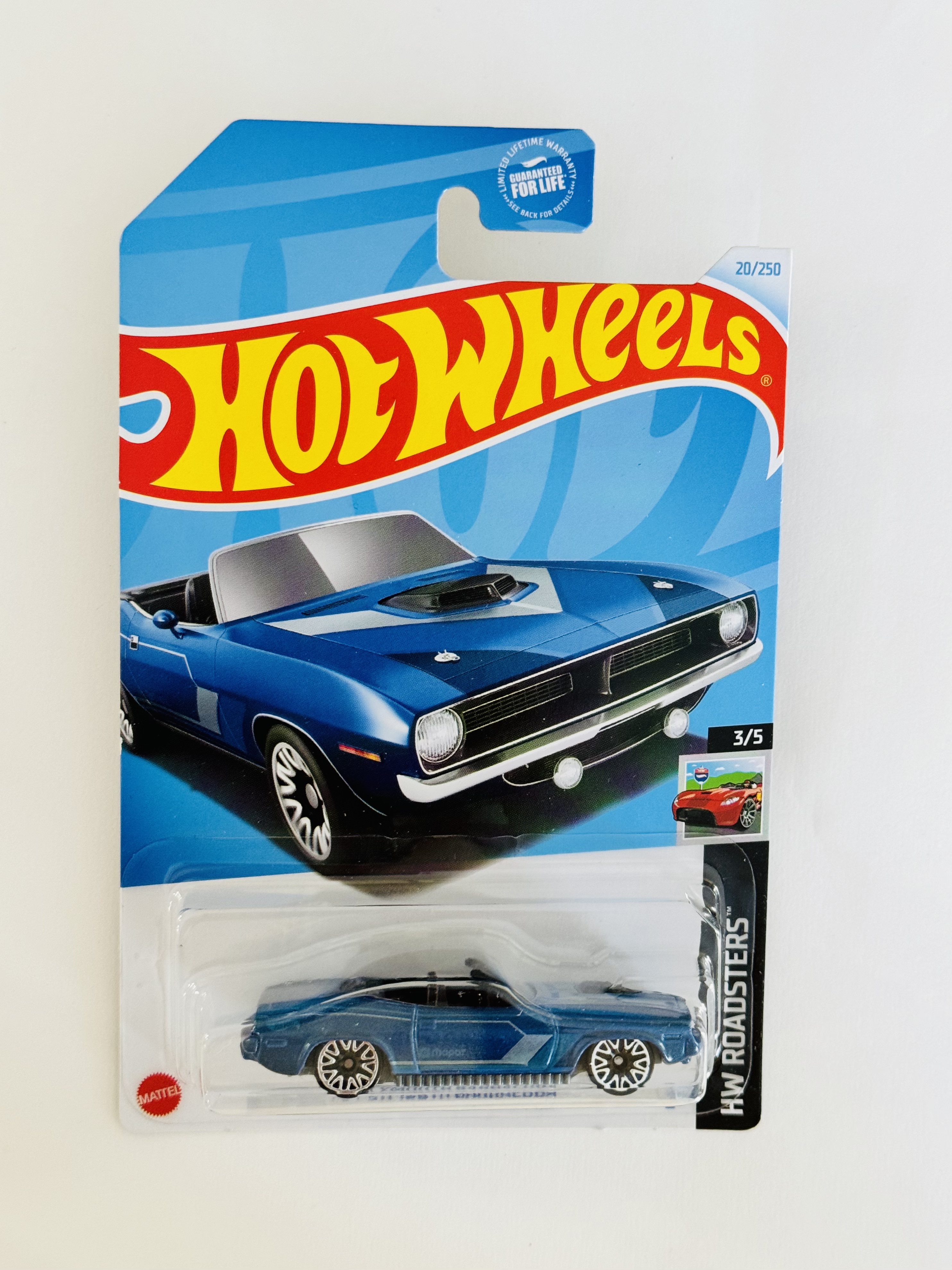 Hot Wheels #20 '70 Plymouth Barracuda