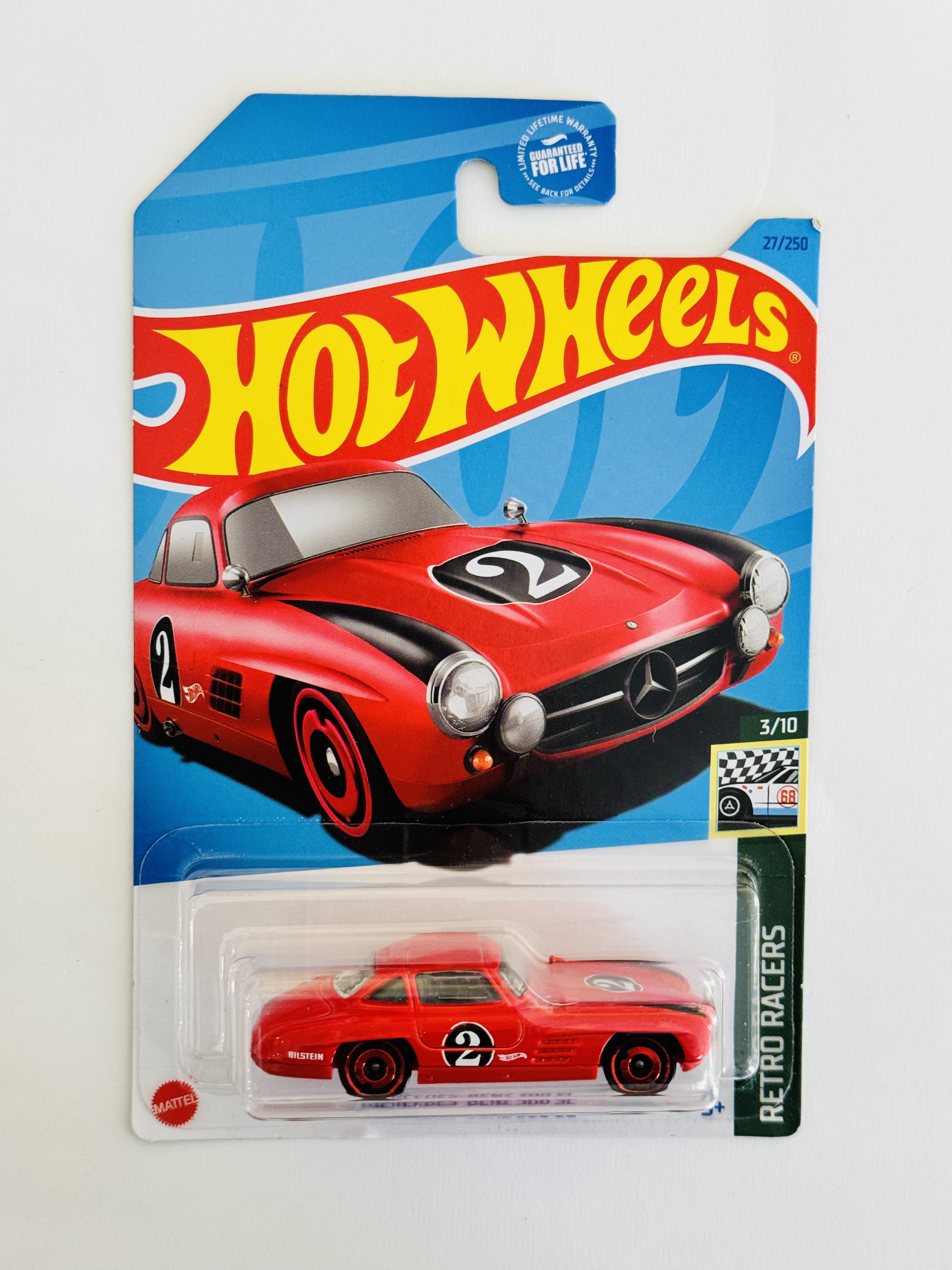 Hot Wheels #27 Mercedes-Benz 300 SL