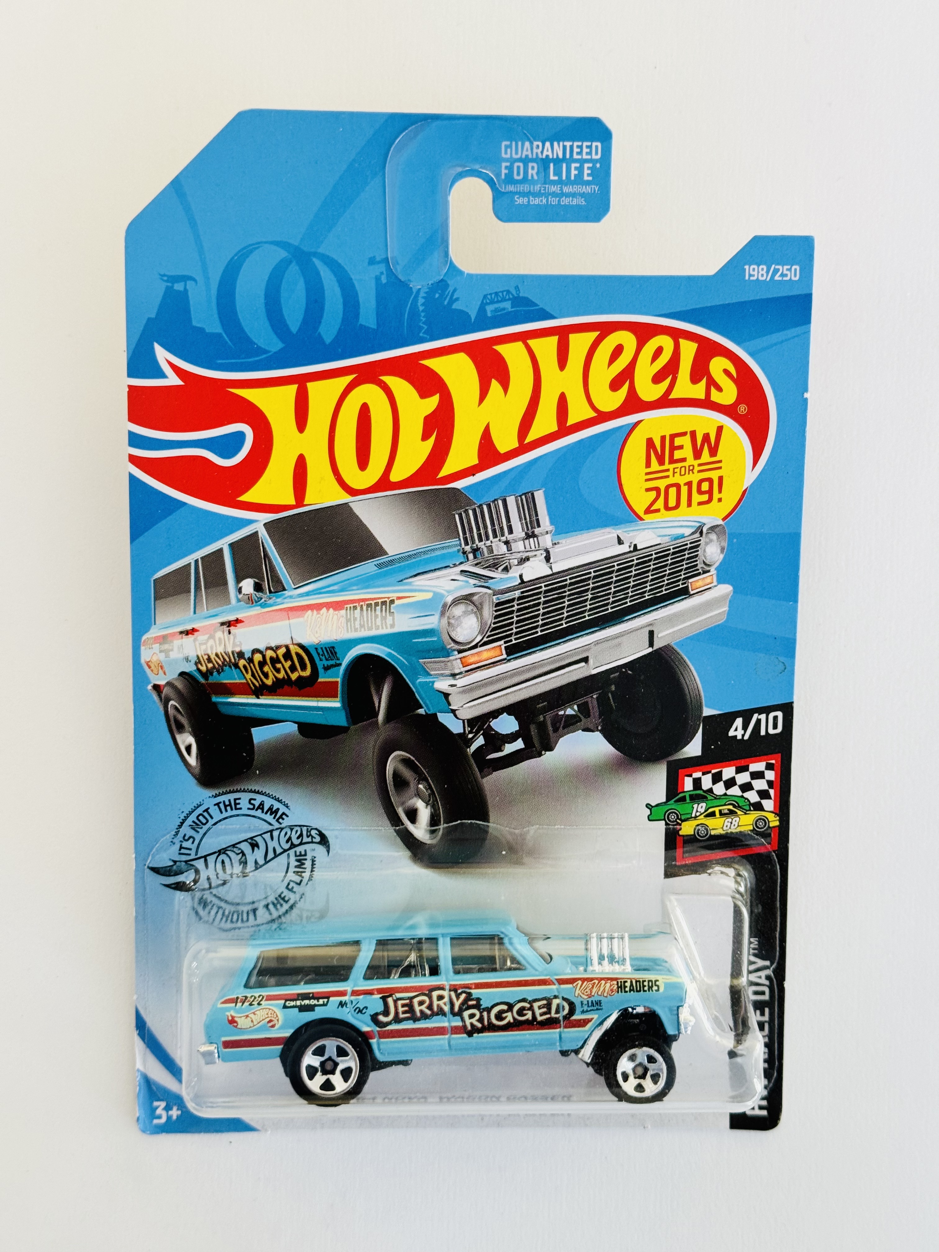 Hot Wheels #198 '64 Nova Wagon Gasser - Teal